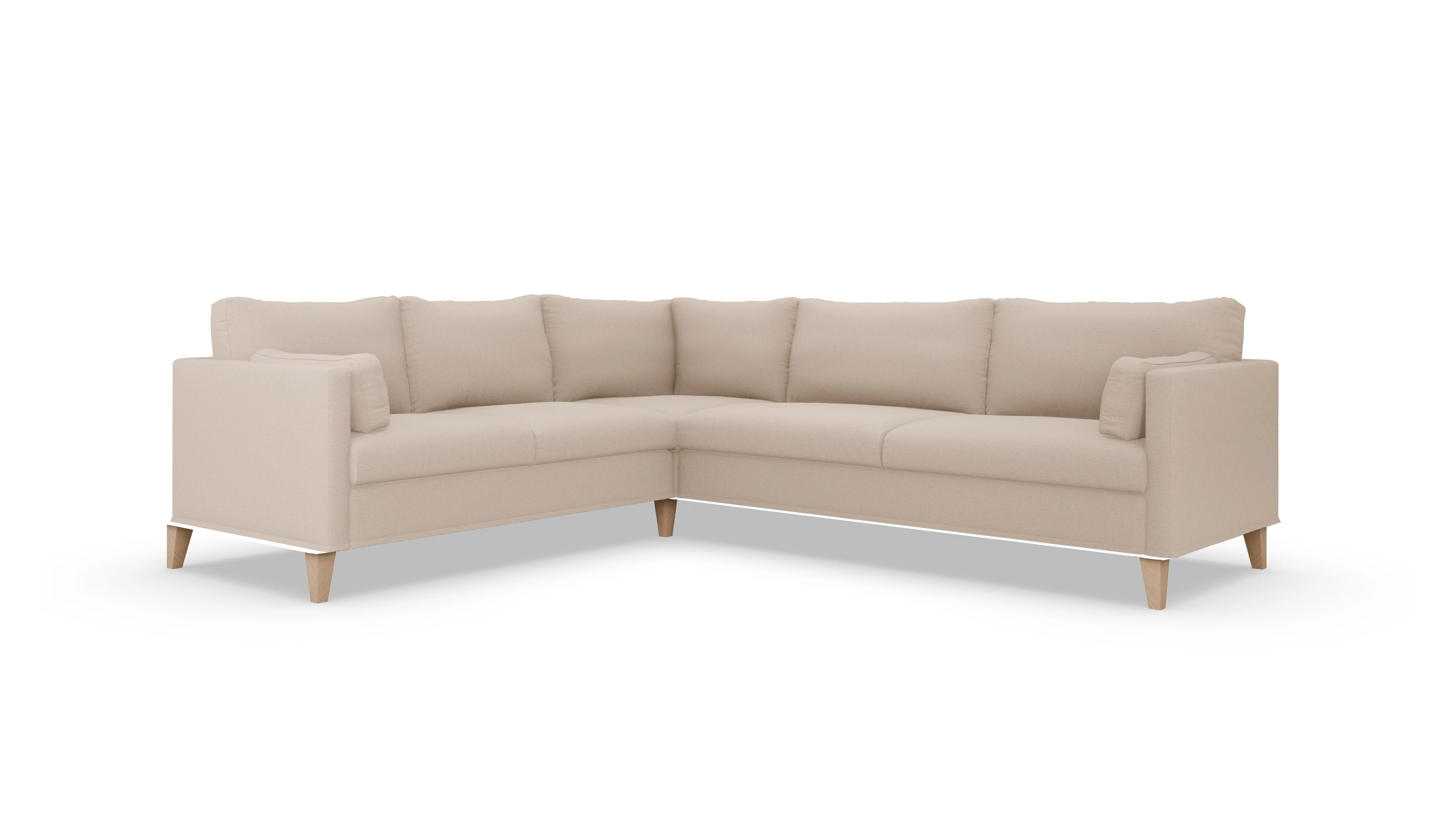 Ansicht des Produktes Jensen Ecksofa Links in Stoff beige