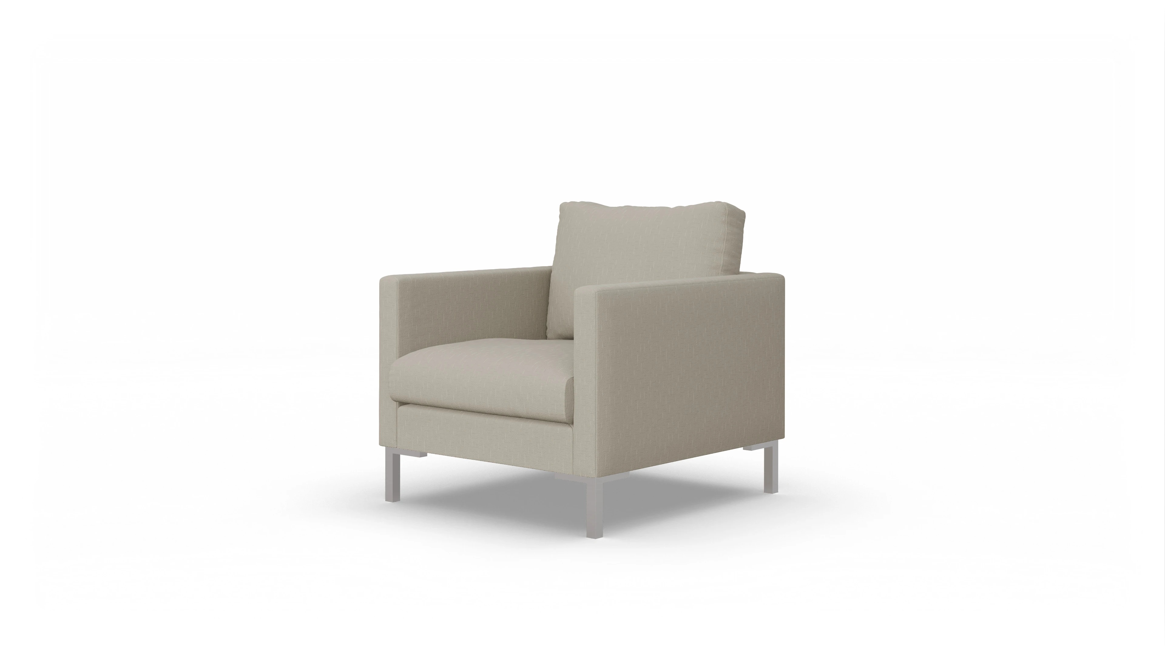 Ansicht des Produktes Jacobsen Sessel in Stoff weiß