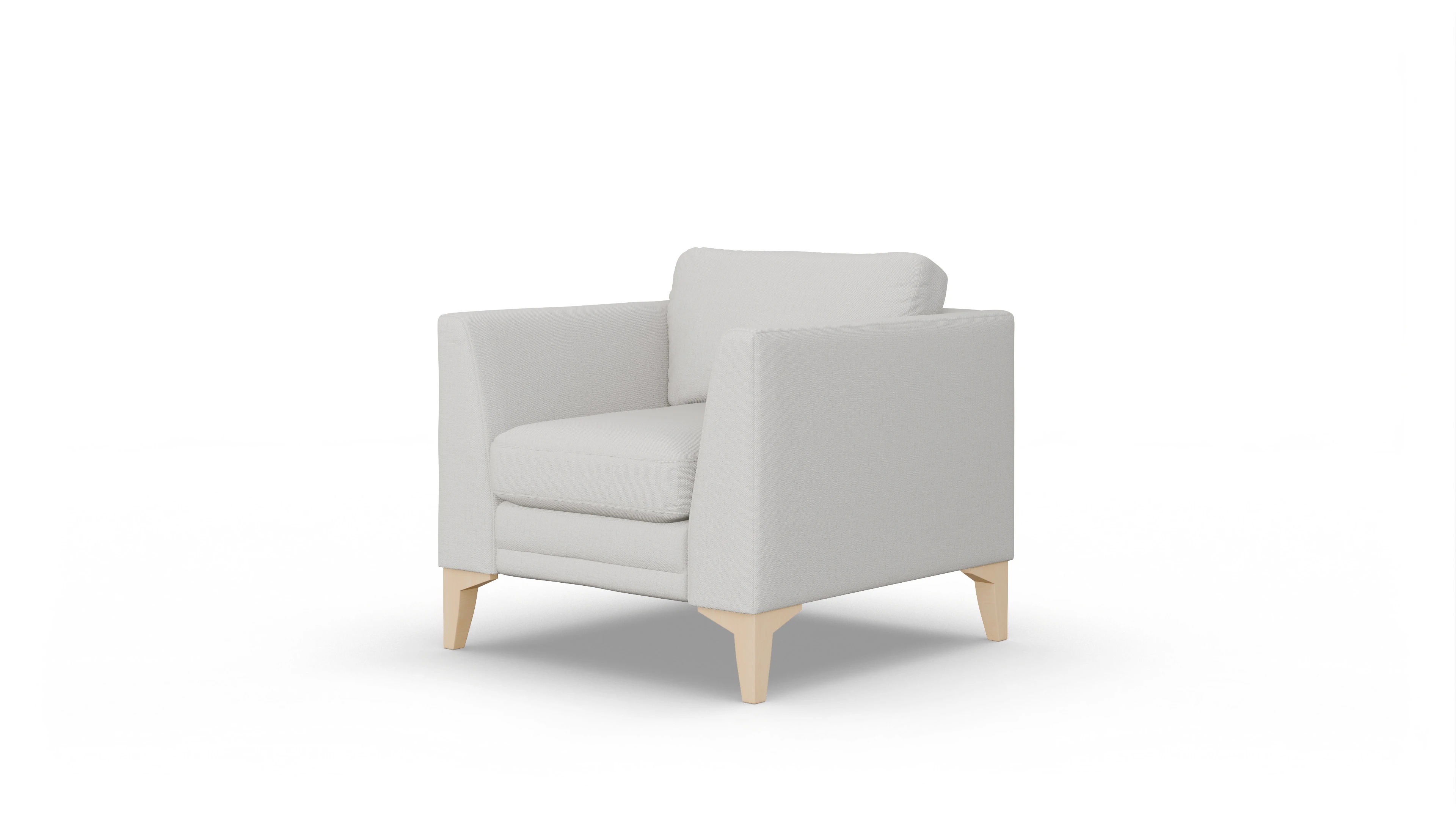 Ansicht des Produktes Village Sessel in Stoff weiß