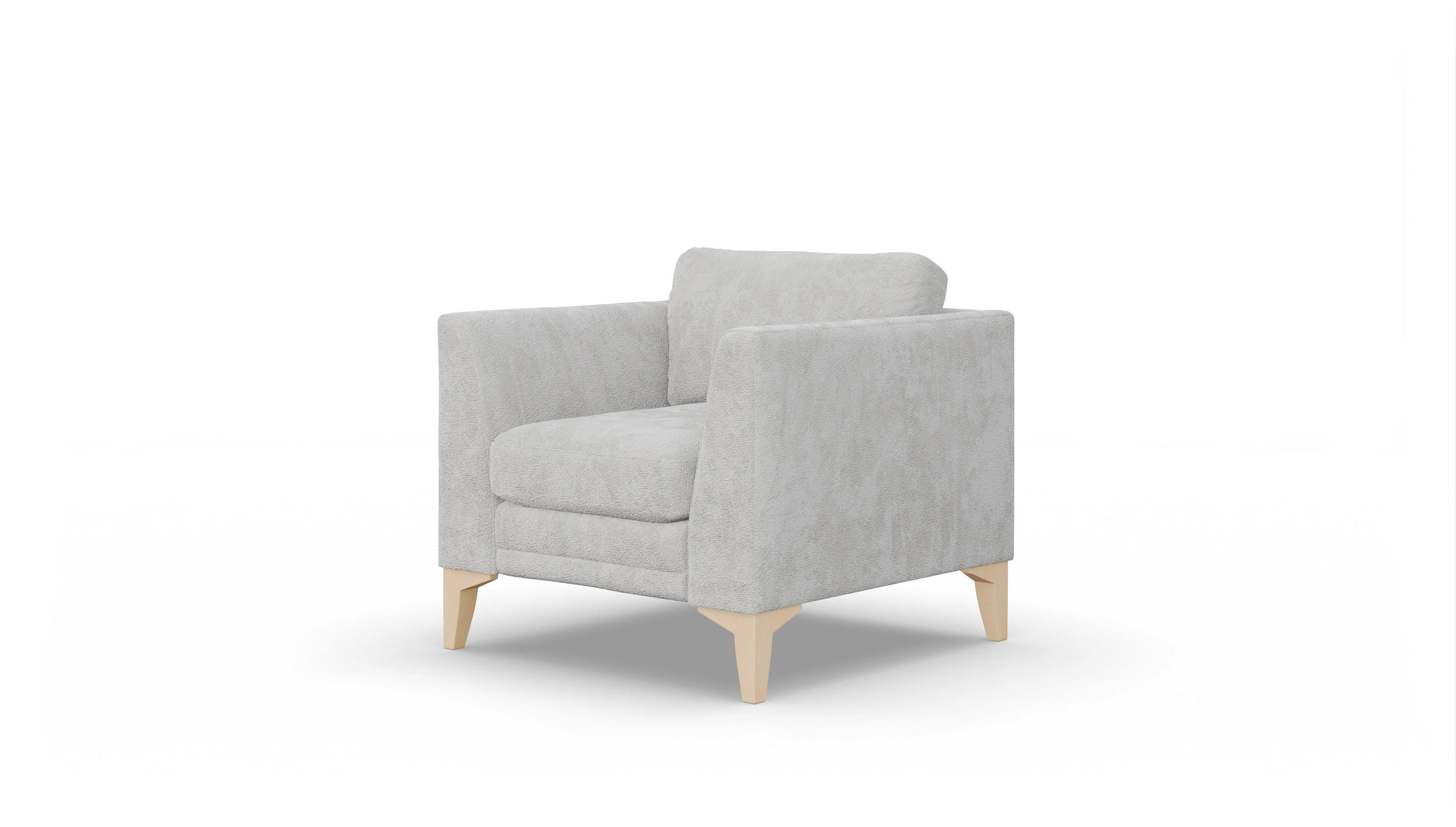 Ansicht des Produktes Village Sessel in Stoff weiß