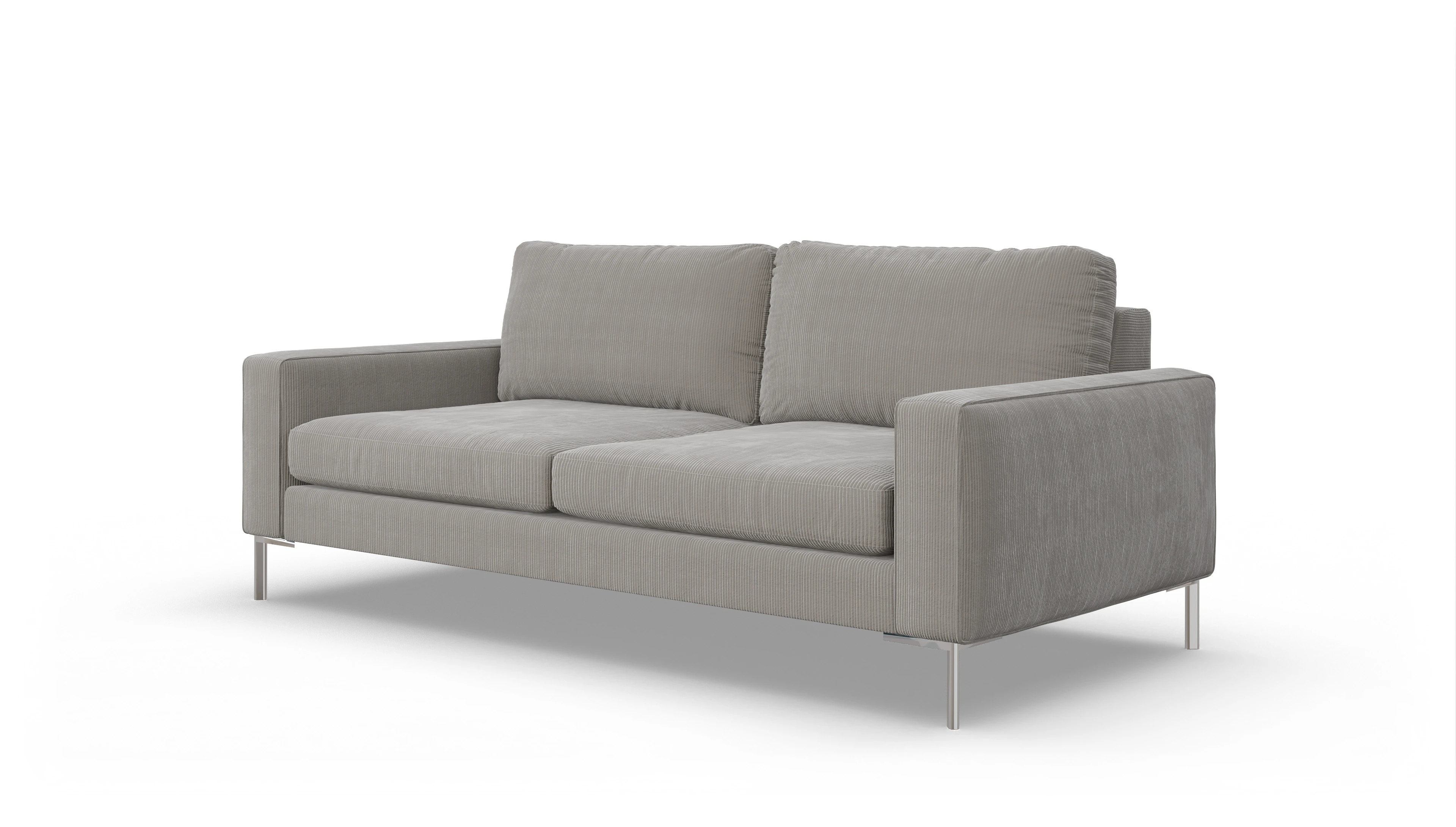 Ansicht des Produktes Pinedo 3,5-Sitzer in Cord braun