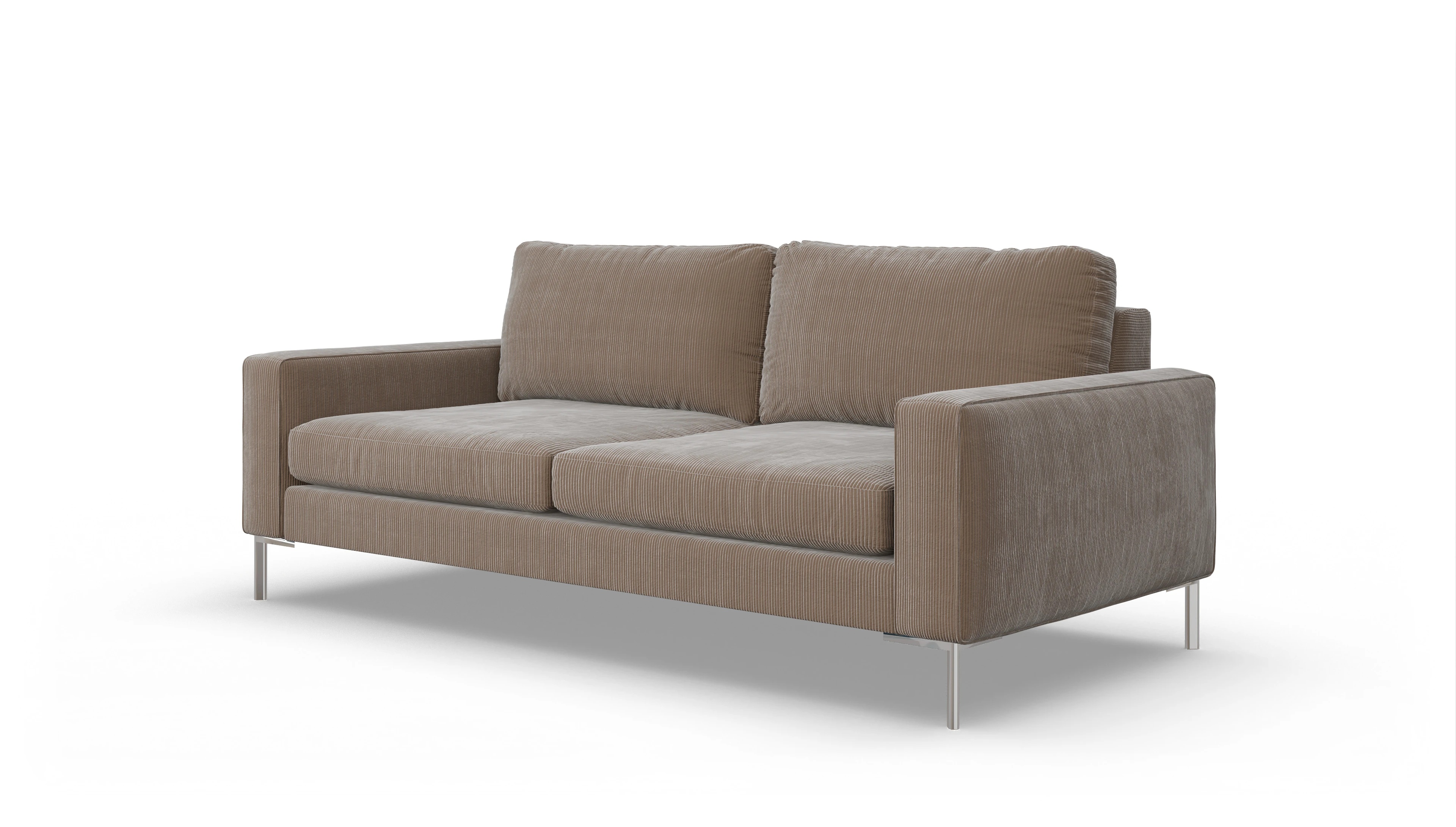 Ansicht des Produktes Pinedo 3,5-Sitzer in Cord braun