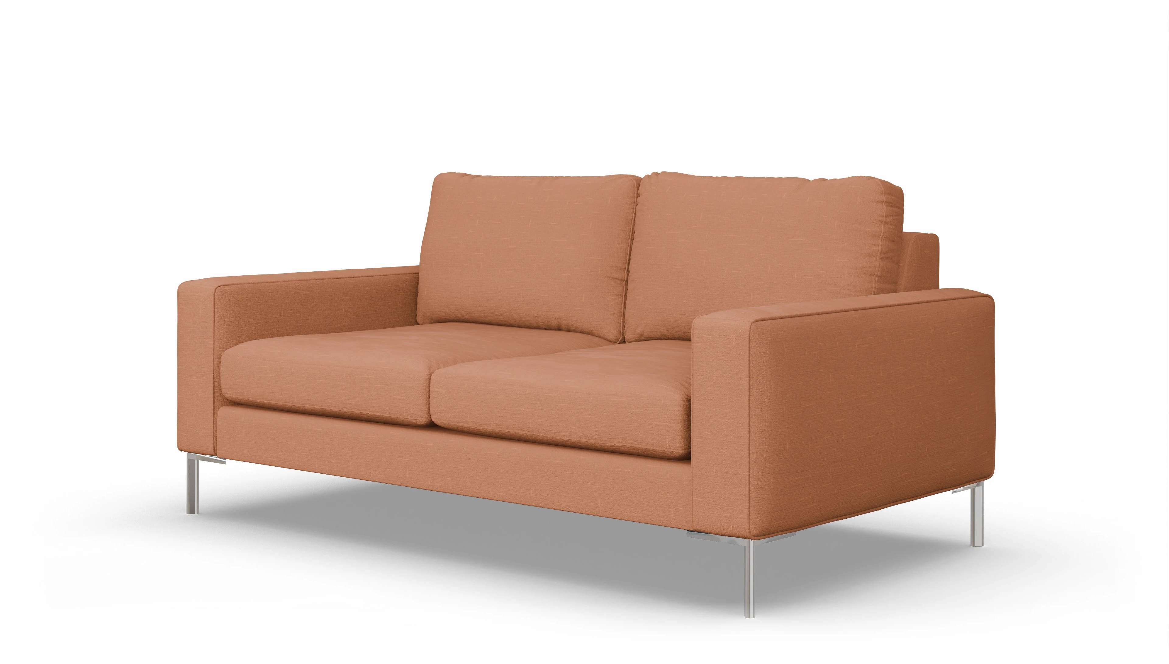 Ansicht des Produktes Pinedo 2,5-Sitzer in Stoff orange