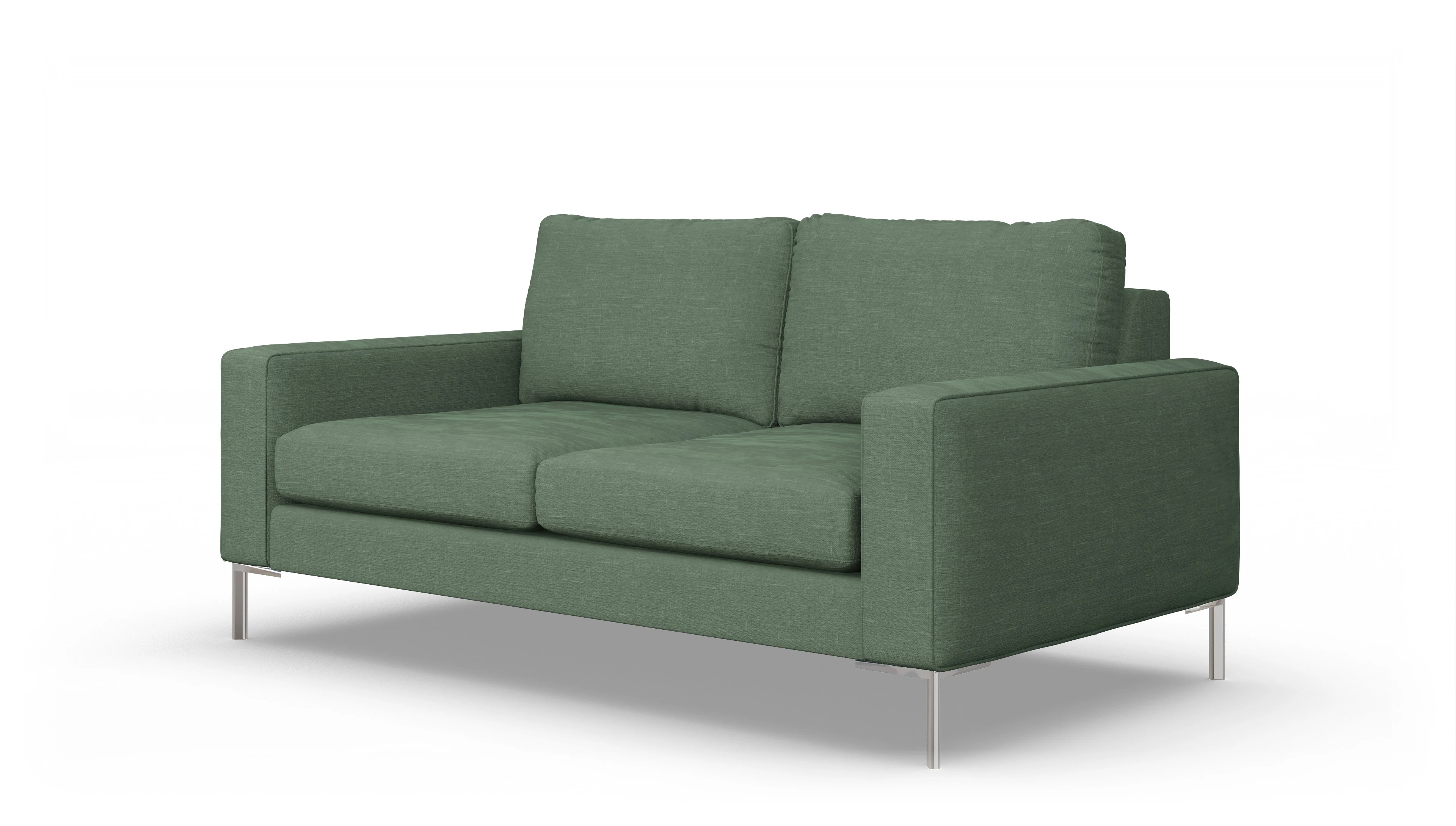 Ansicht des Produktes Pinedo 2,5-Sitzer in Stoff grün