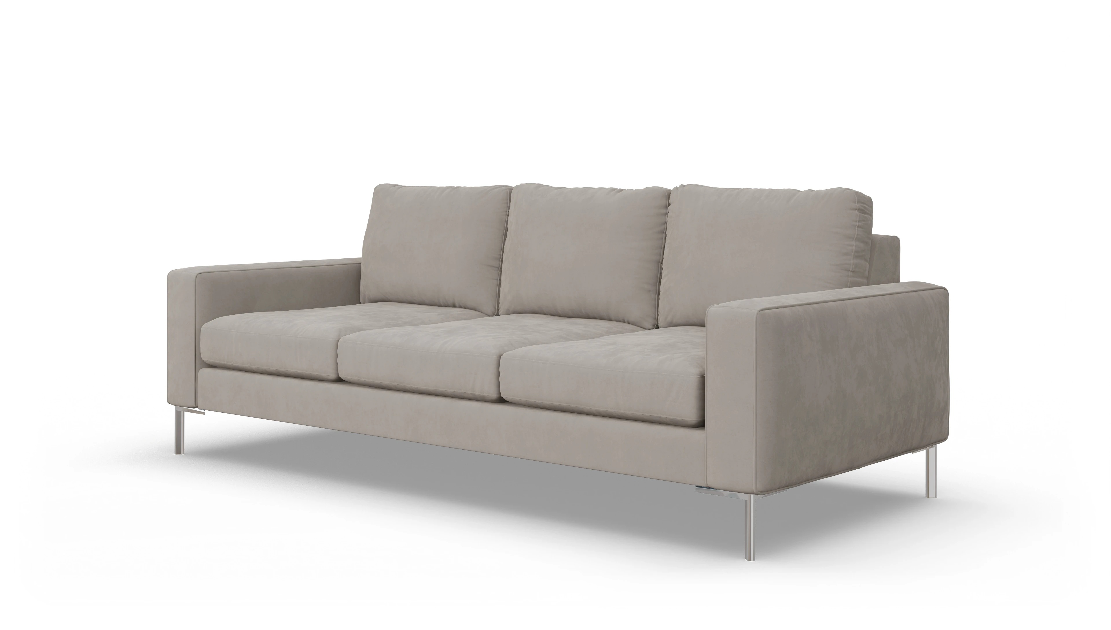 Ansicht des Produktes Pinedo 4-Sitzer in Samt braun