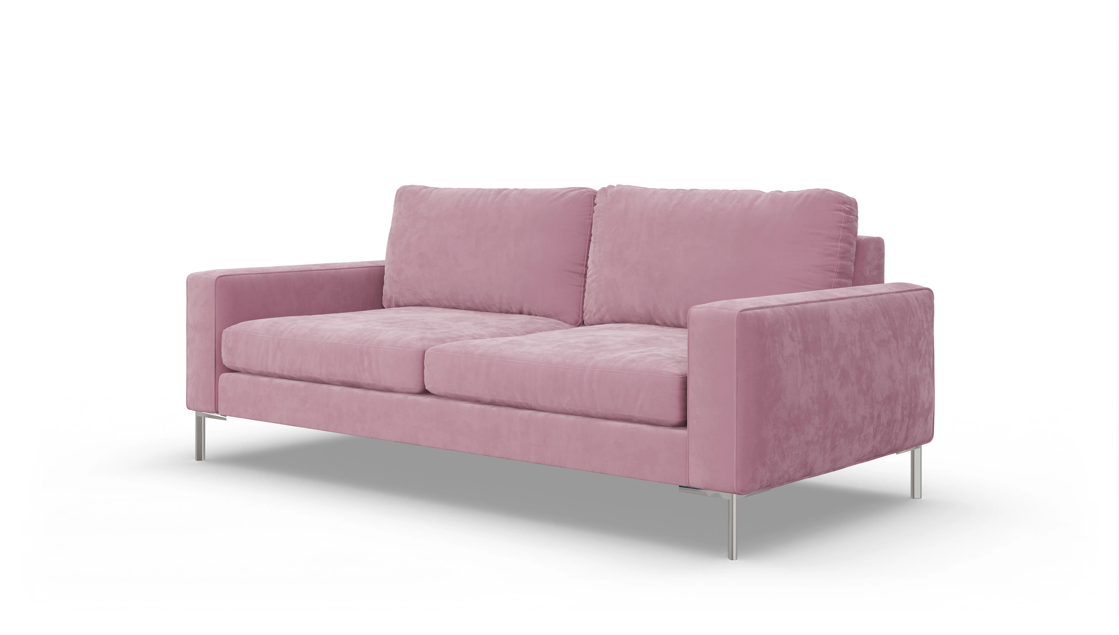 Ansicht des Produktes Pinedo 3,5-Sitzer in Samt rot