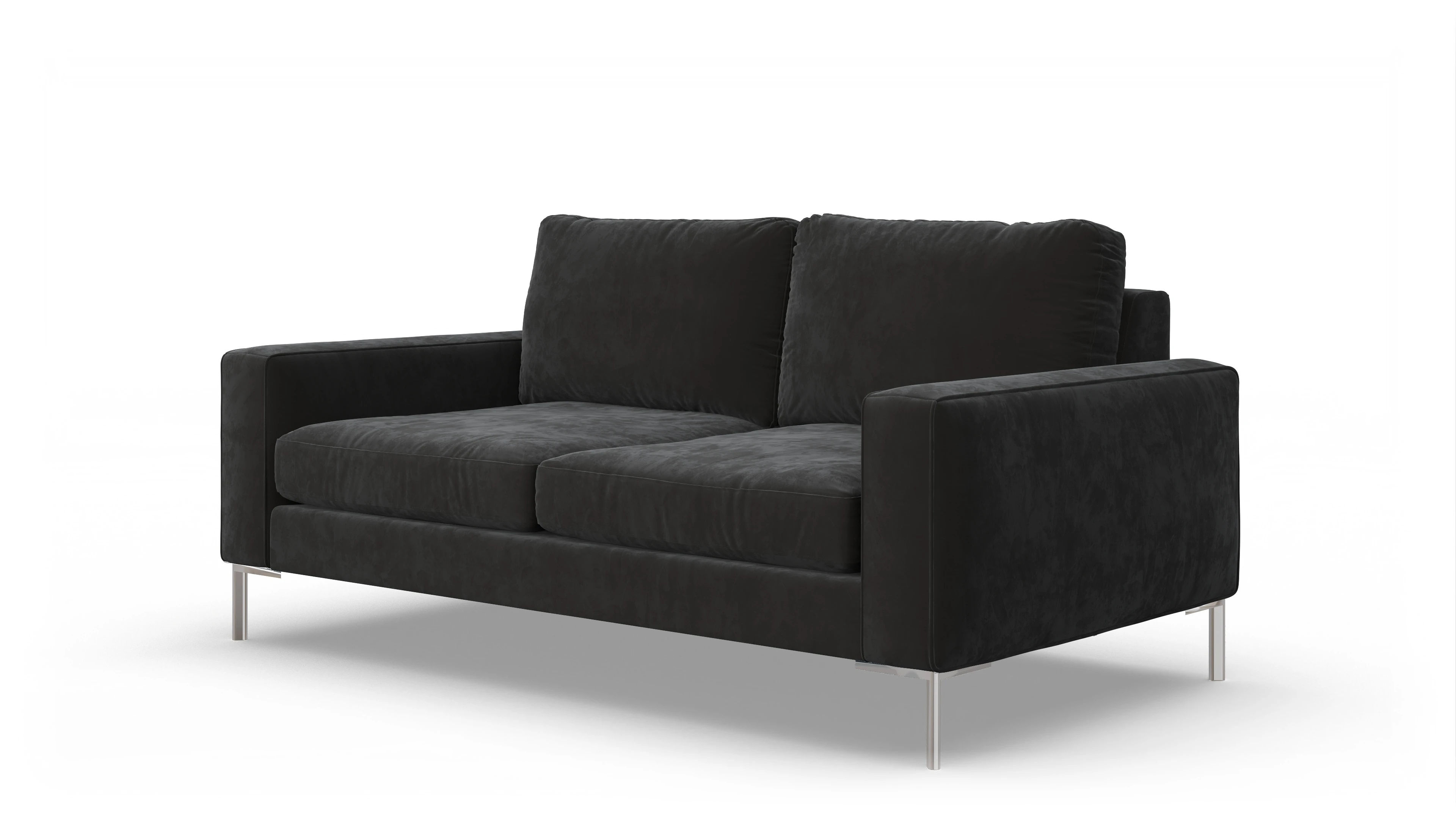 Ansicht des Produktes Pinedo 2,5-Sitzer in Samt grau