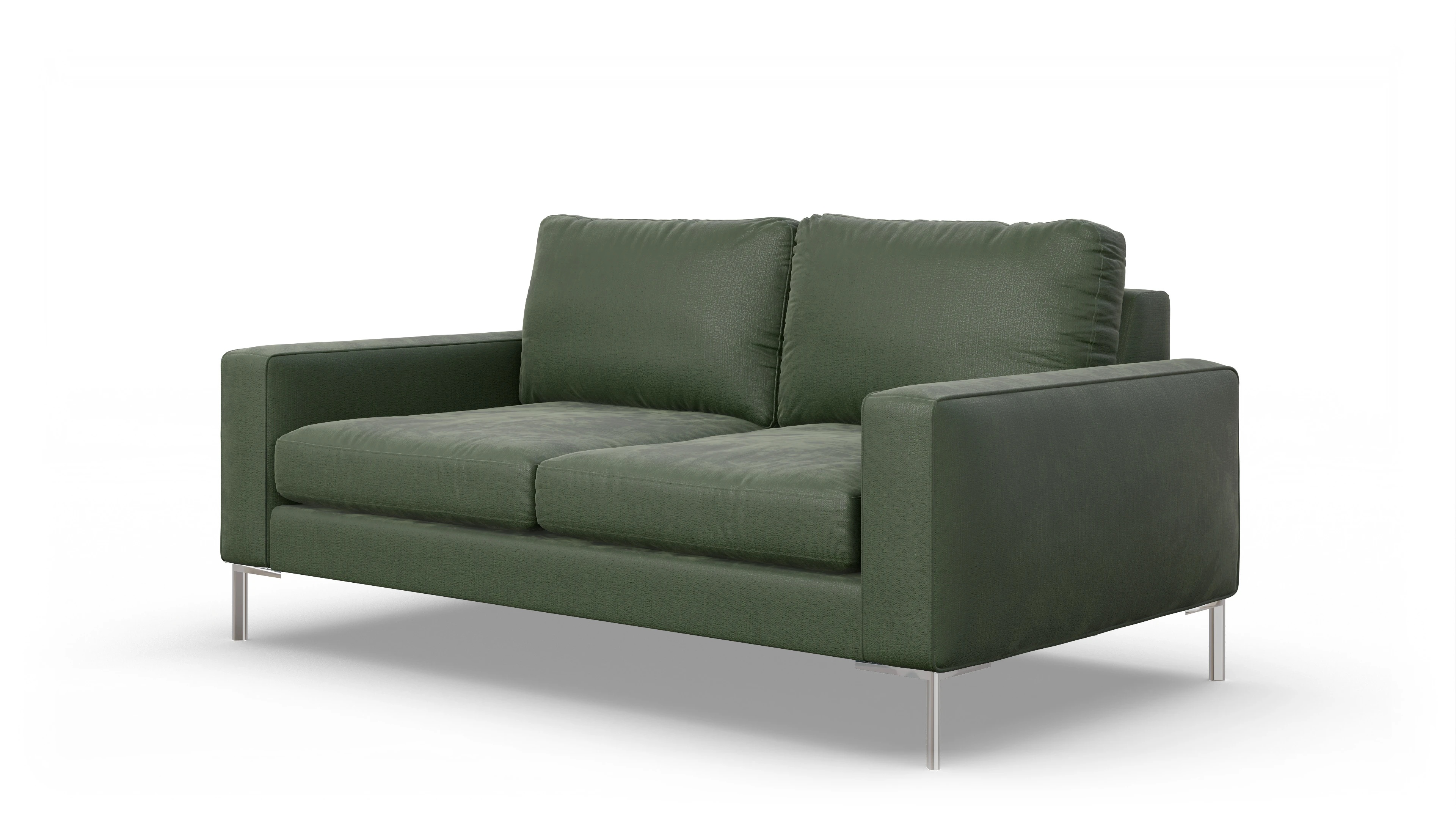 Ansicht des Produktes Pinedo 2,5-Sitzer in Stoff grün