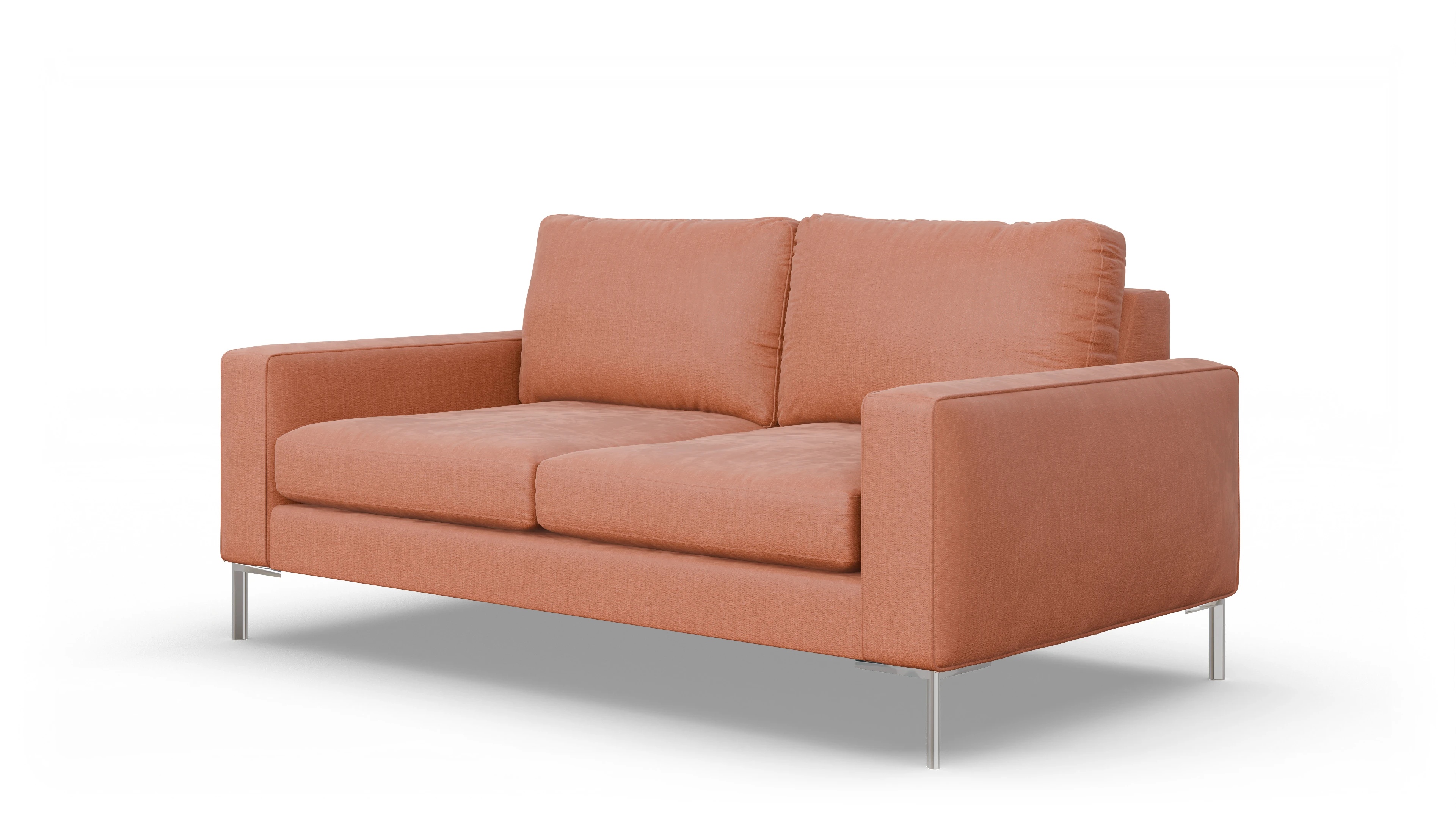 Ansicht des Produktes Pinedo 2,5-Sitzer in Stoff orange