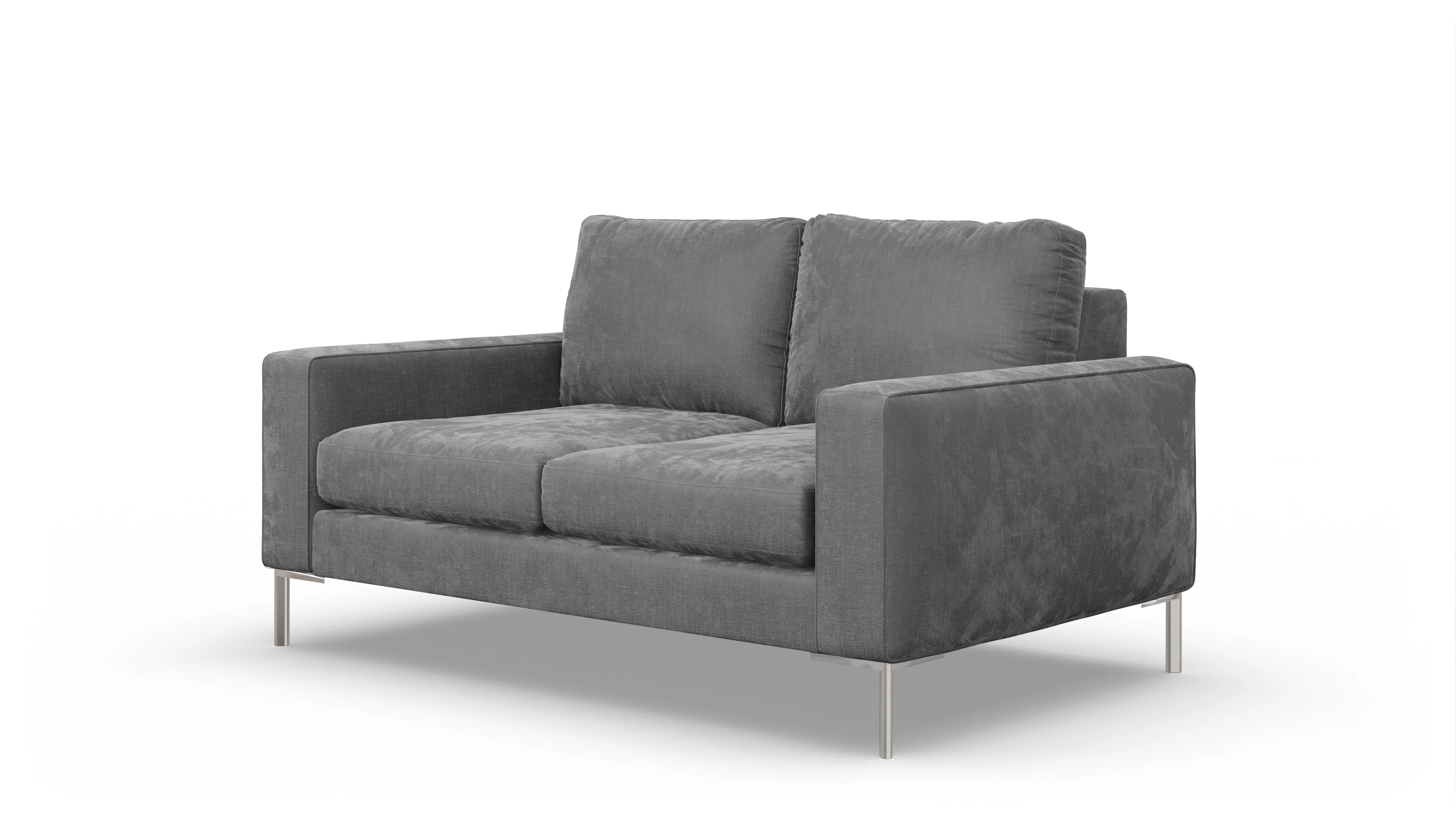 Ansicht des Produktes Pinedo 2-Sitzer in Stoff grau