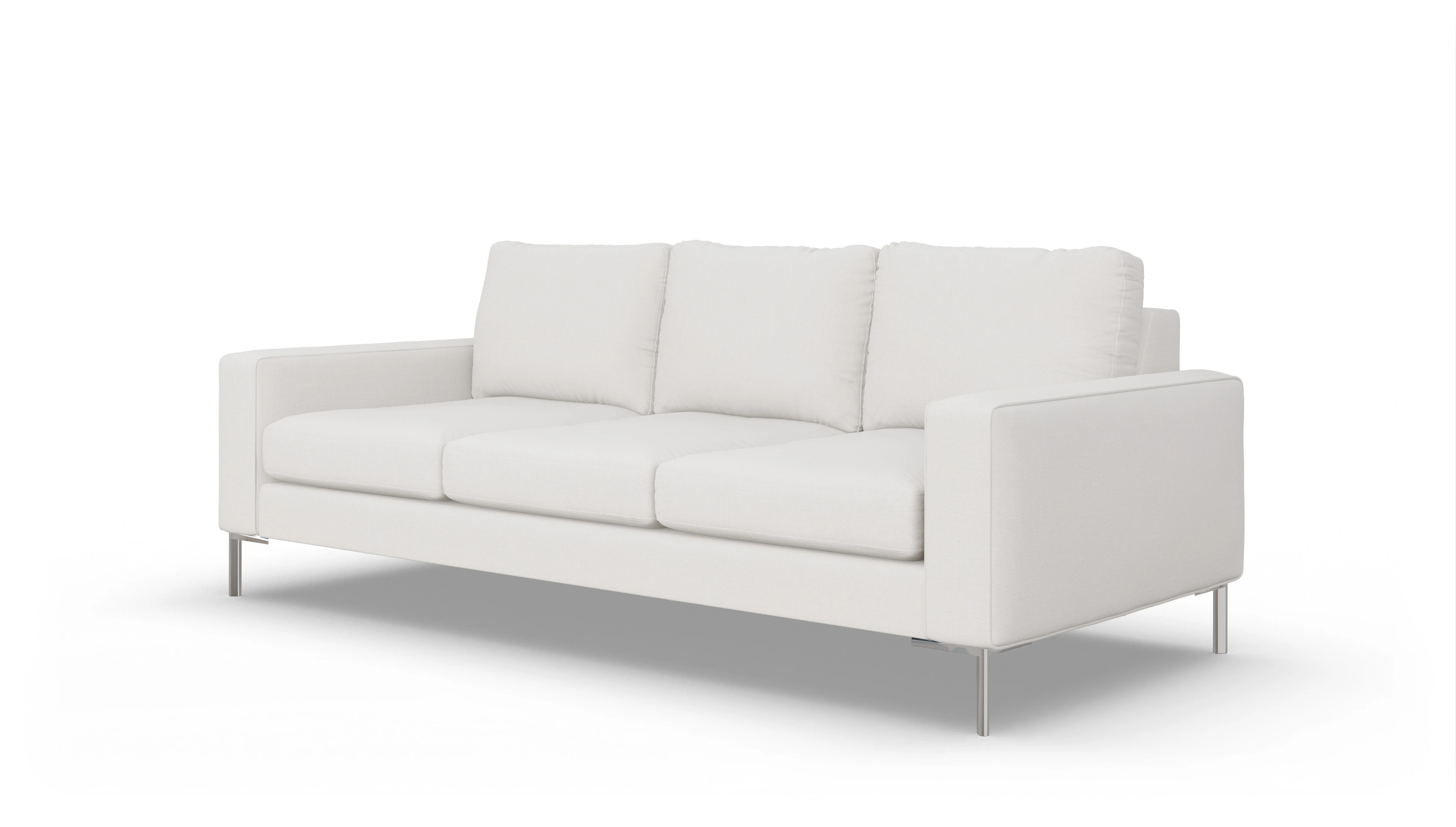 Ansicht des Produktes Pinedo 4-Sitzer in Stoff weiß