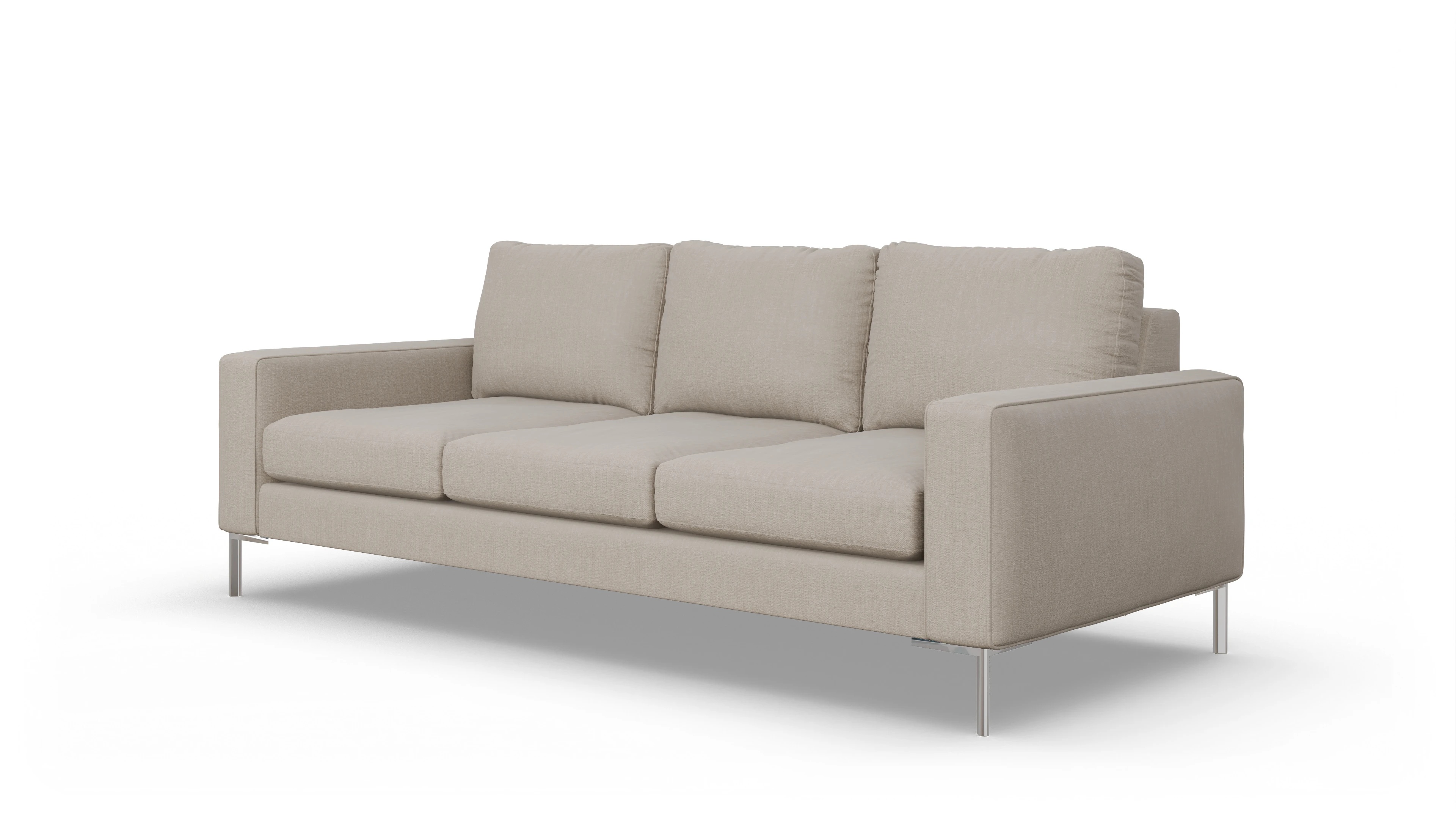 Pinedo Stoffsofa Ansicht des Produktes Pinedo 4-Sitzer in Stoff braun