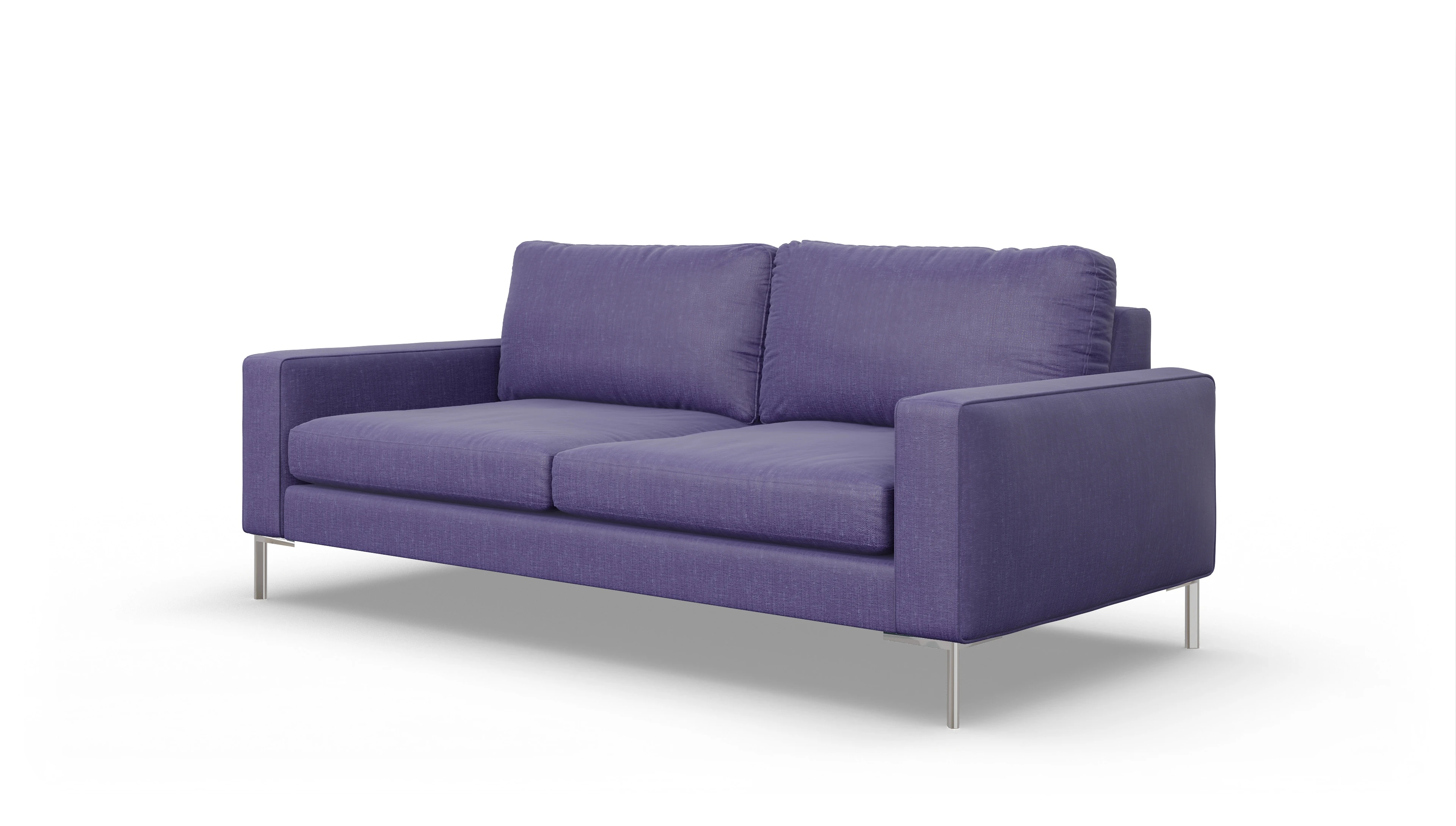 Ansicht des Produktes Pinedo 3,5-Sitzer in Stoff blau