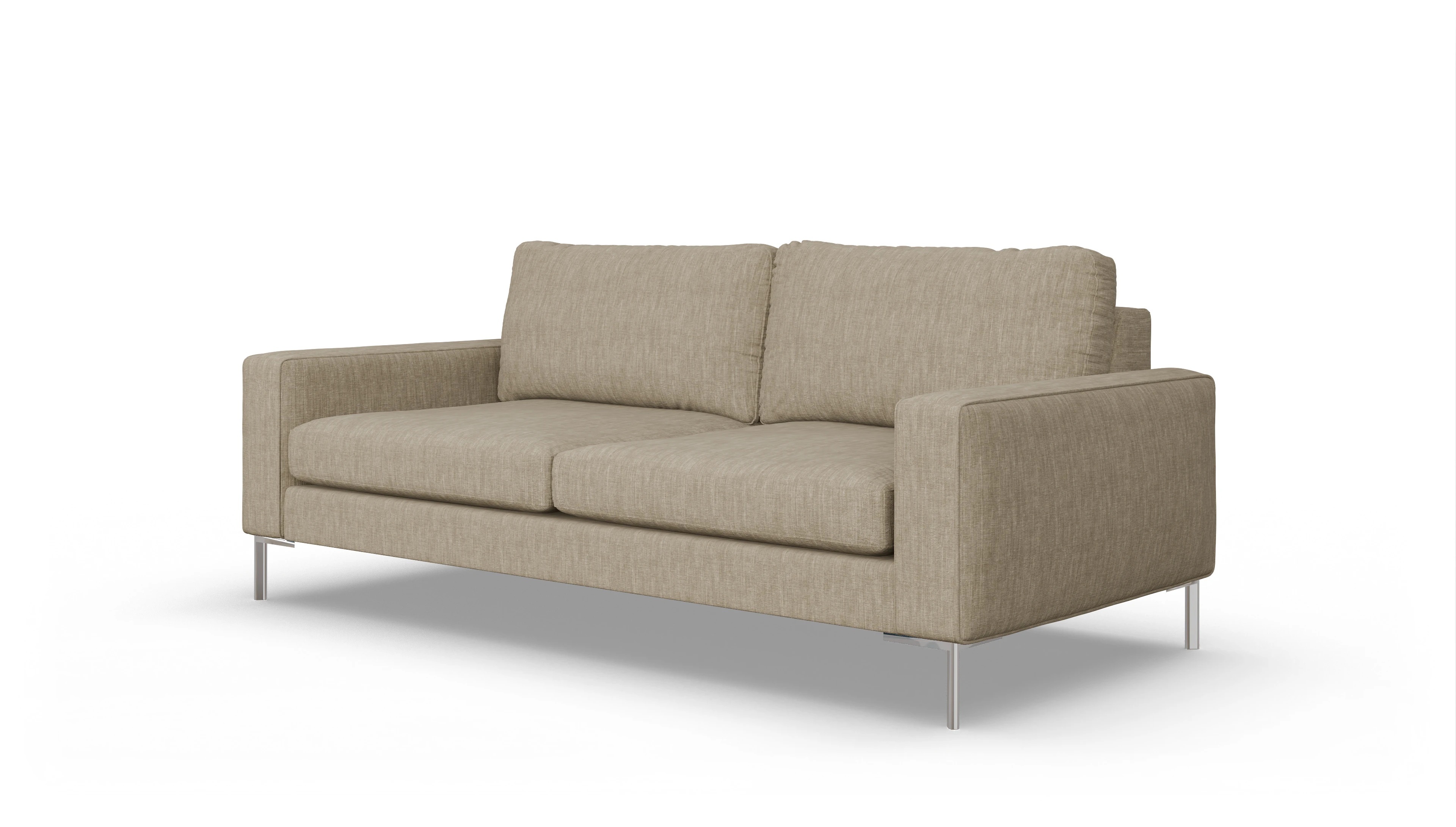 Pinedo Stoffsofa Ansicht des Produktes Pinedo 3,5-Sitzer in Stoff beige