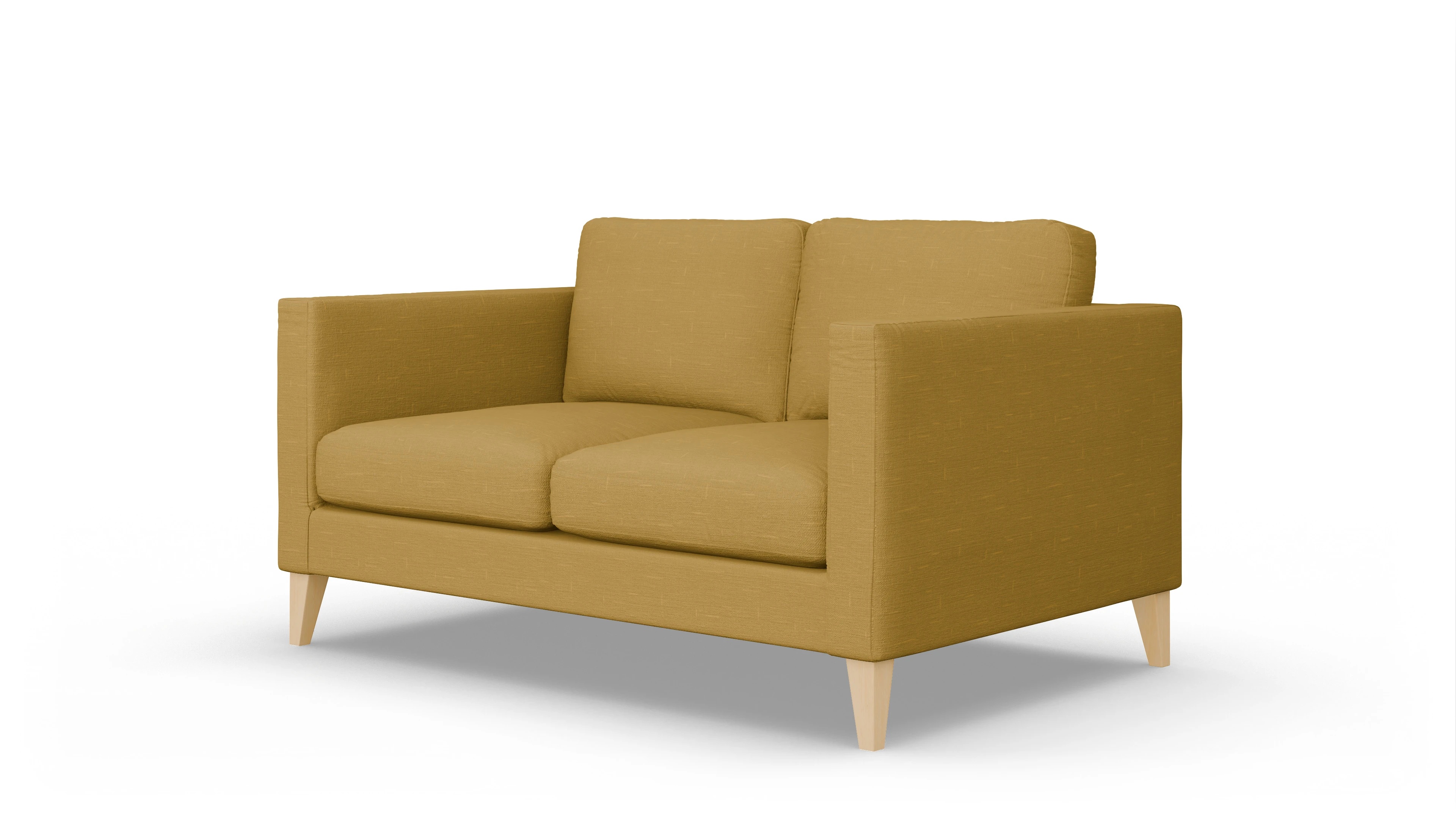 Montes Stoffsofa Ansicht des Produktes Montes 2-Sitzer in Stoff gelb