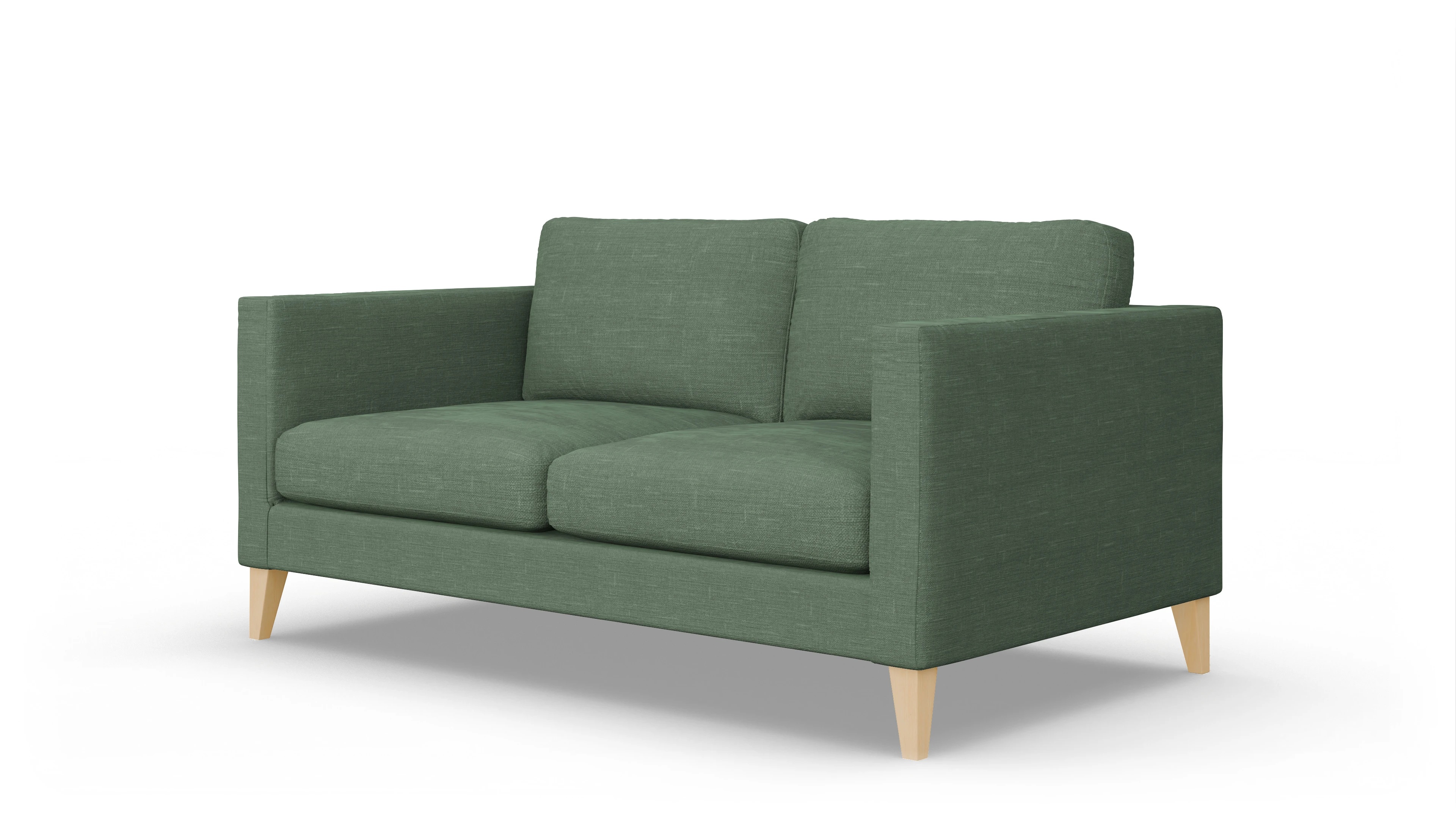 Montes Stoffsofa Ansicht des Produktes Montes 2,5-Sitzer in Stoff grün