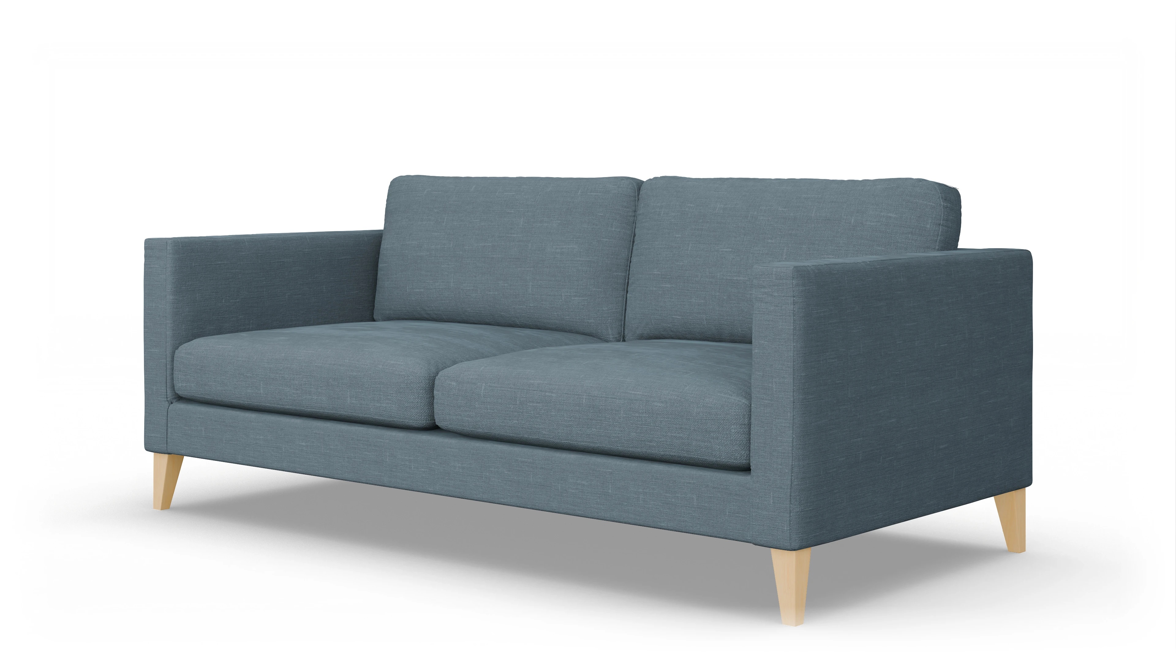 Ansicht des Produktes Montes 3,5-Sitzer in Stoff blau