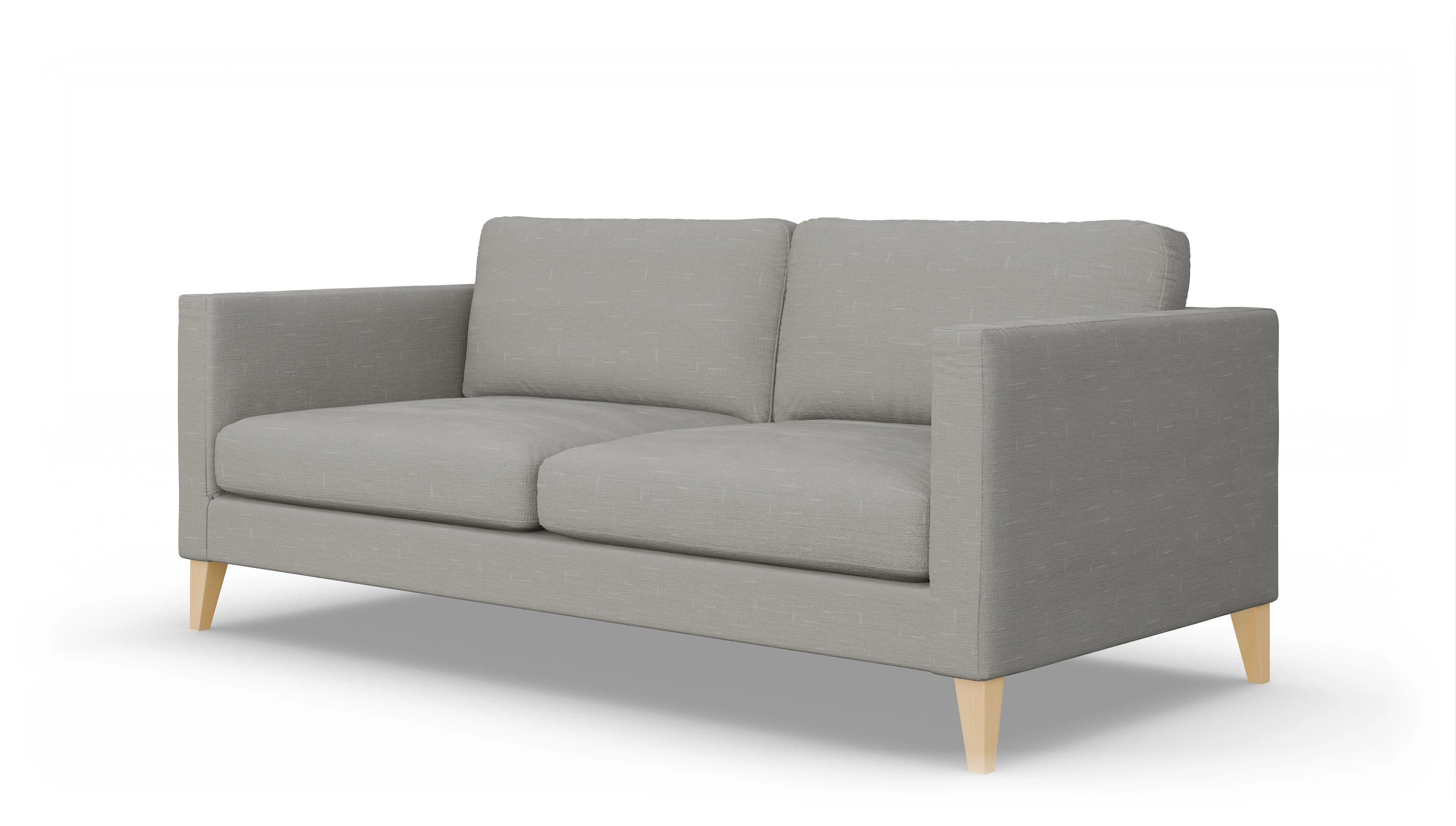 Montes Stoffsofa Ansicht des Produktes Montes 3,5-Sitzer in Stoff grau
