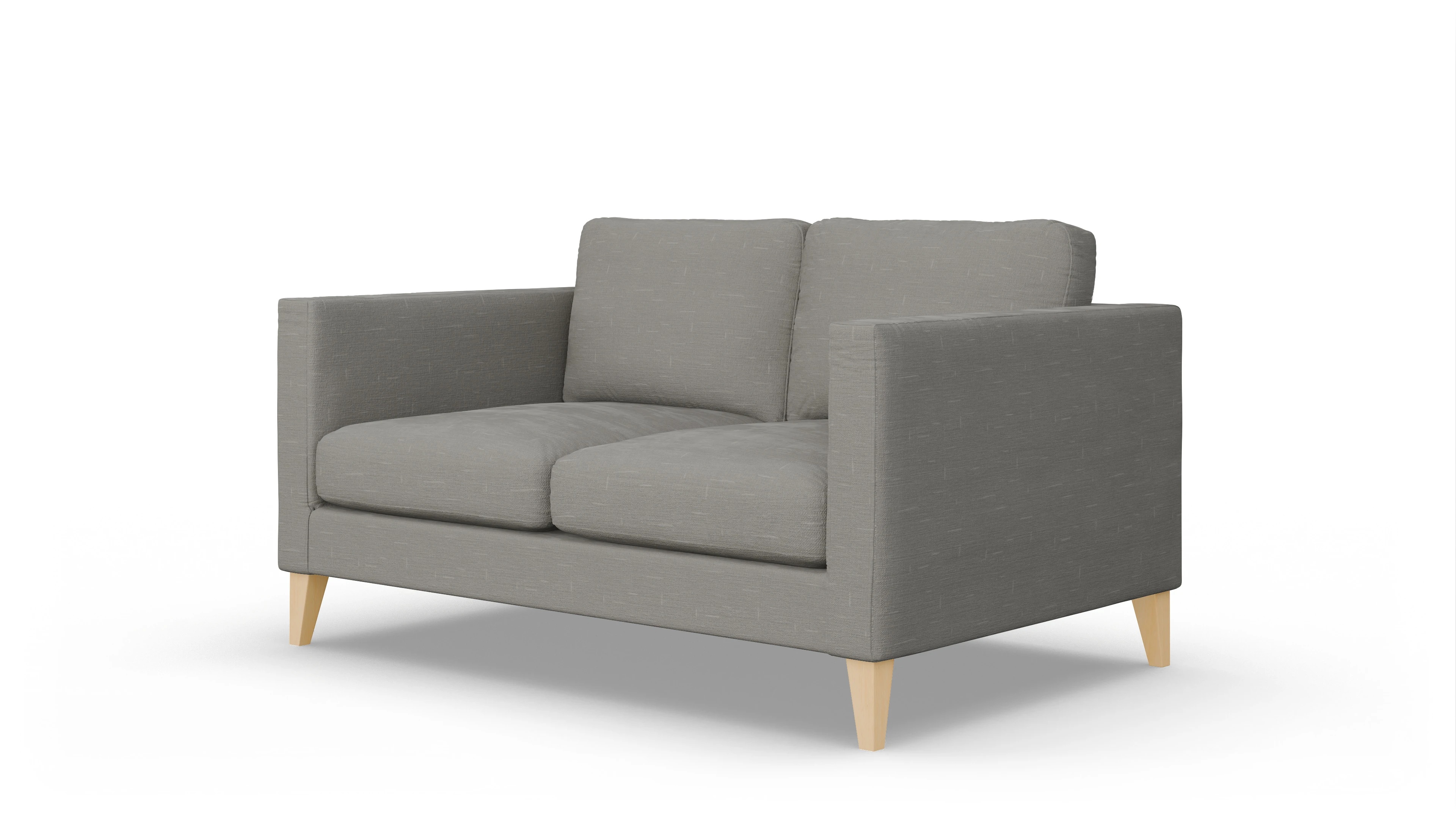 Montes Stoffsofa Ansicht des Produktes Montes 2-Sitzer in Stoff grau