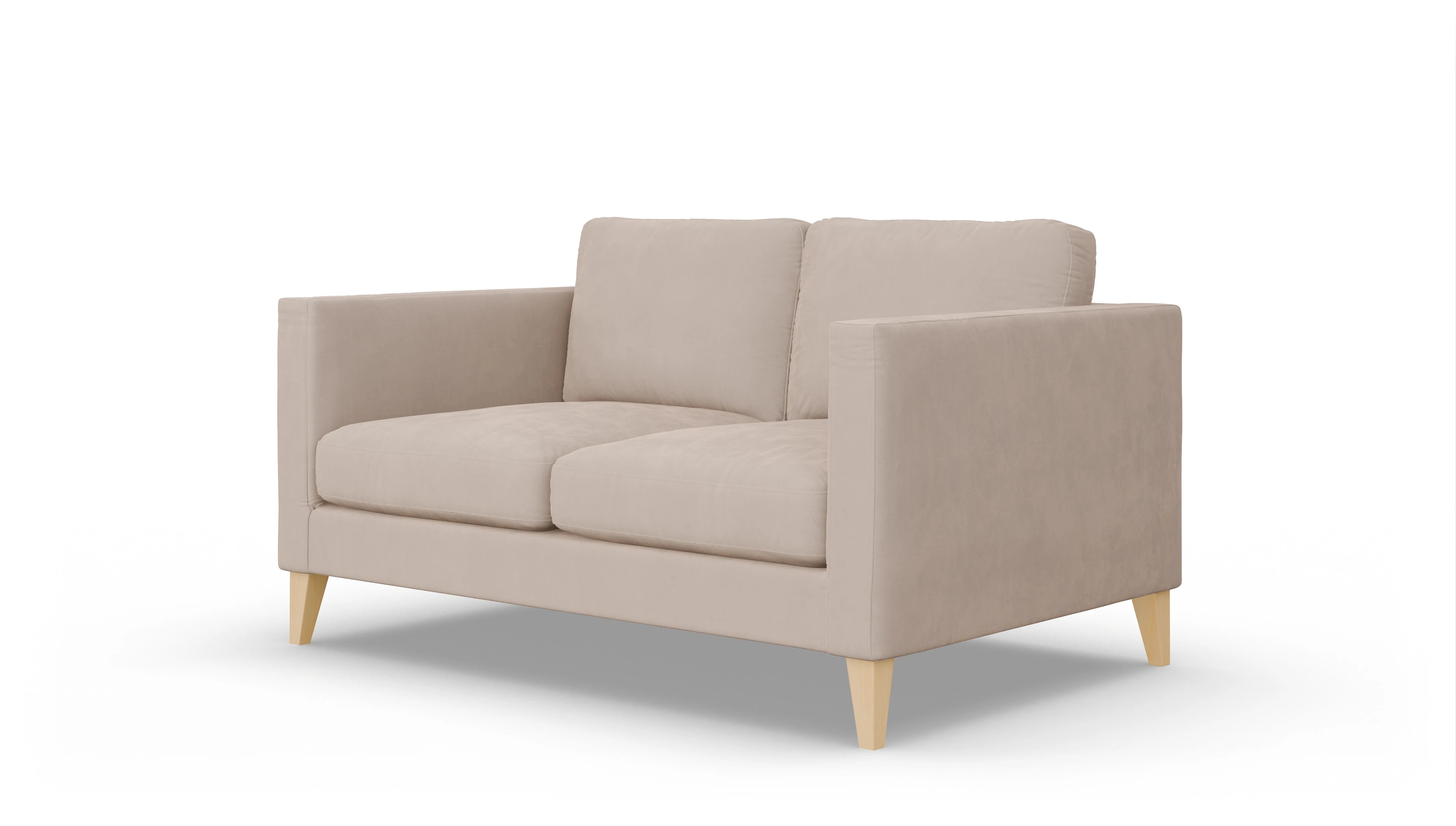Montes Stoffsofa Ansicht des Produktes Montes 2-Sitzer in Samt beige