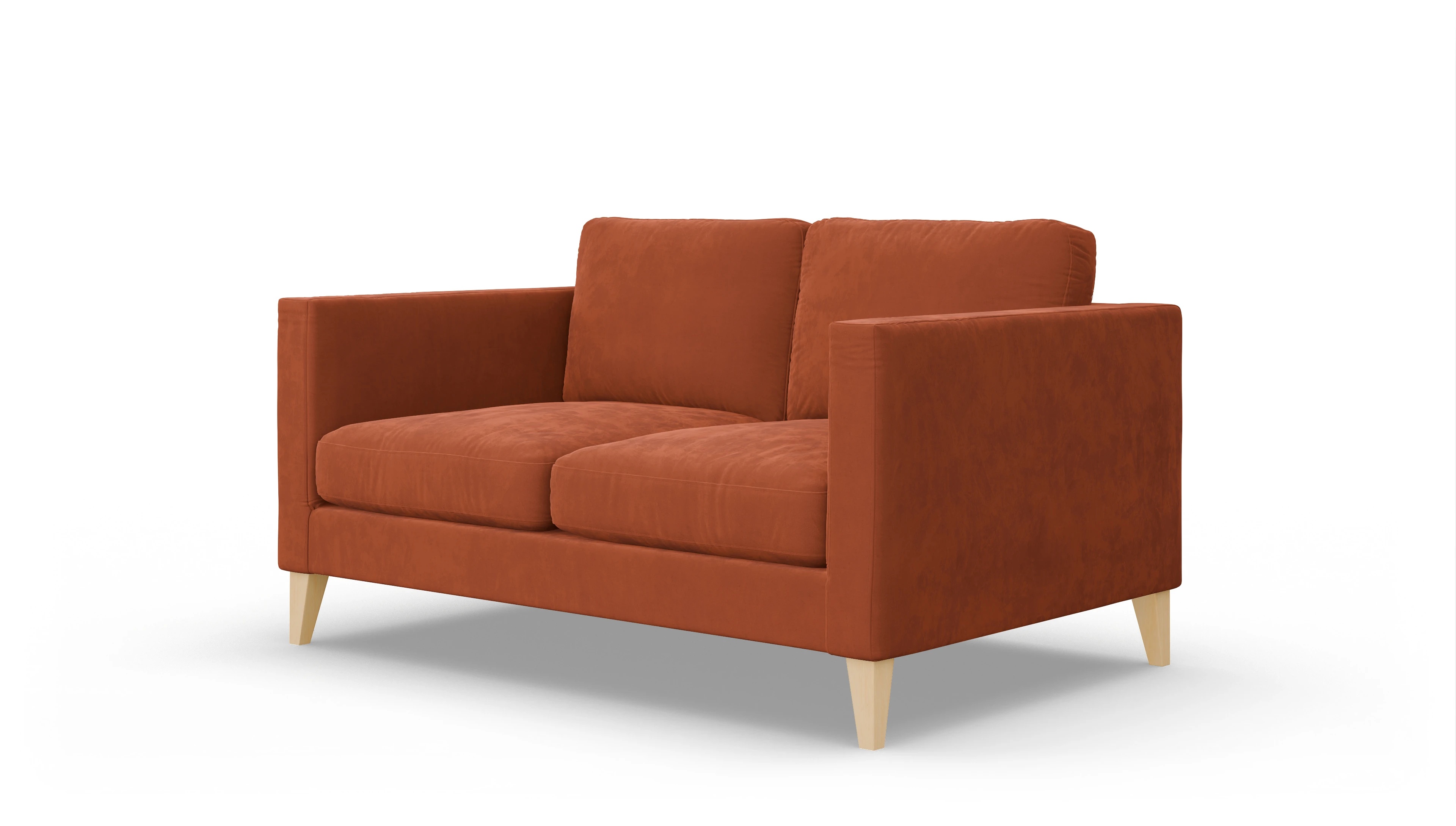 Ansicht des Produktes Montes 2-Sitzer in Samt orange