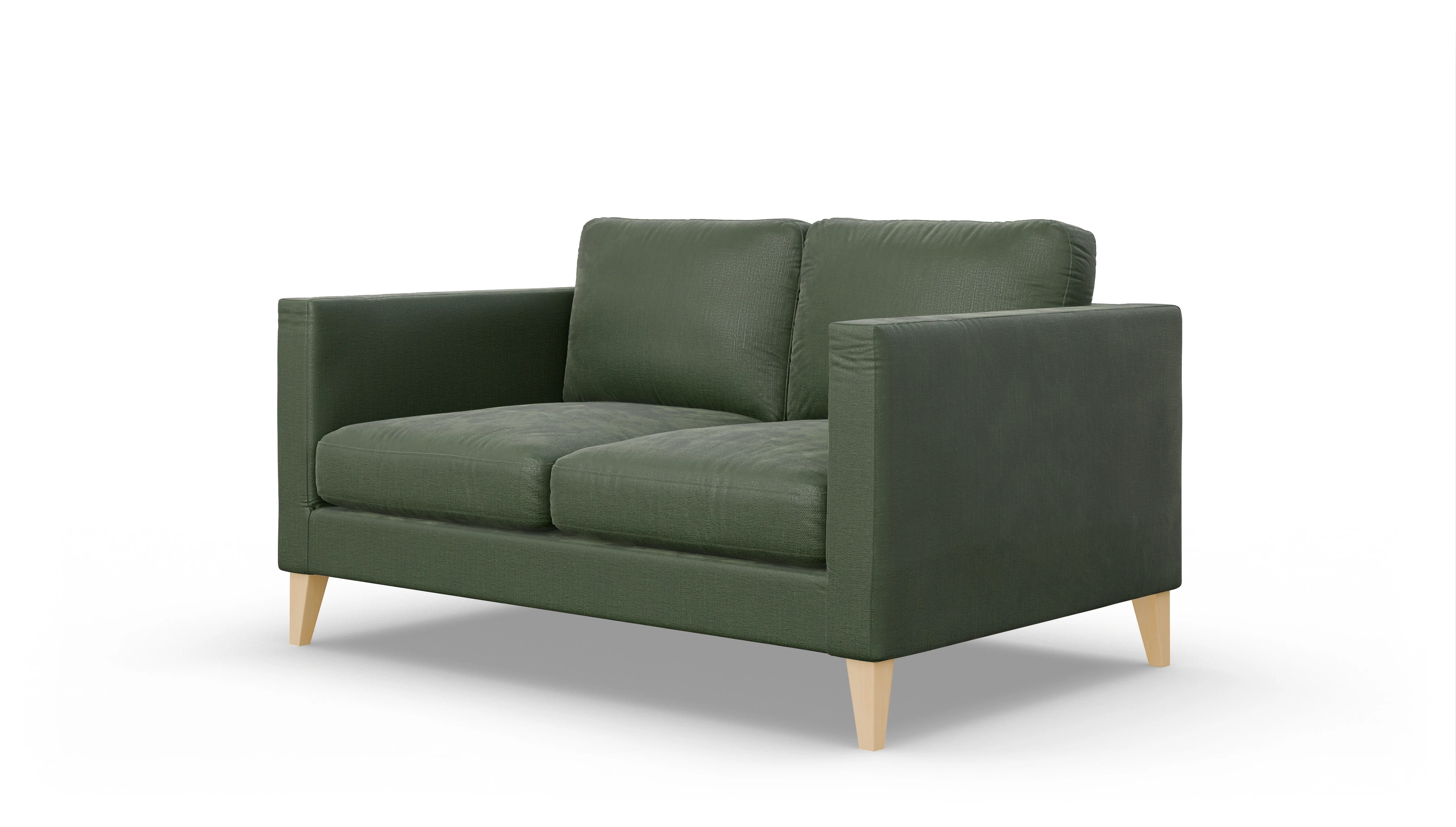 Montes Stoffsofa Ansicht des Produktes Montes 2-Sitzer in Stoff grün
