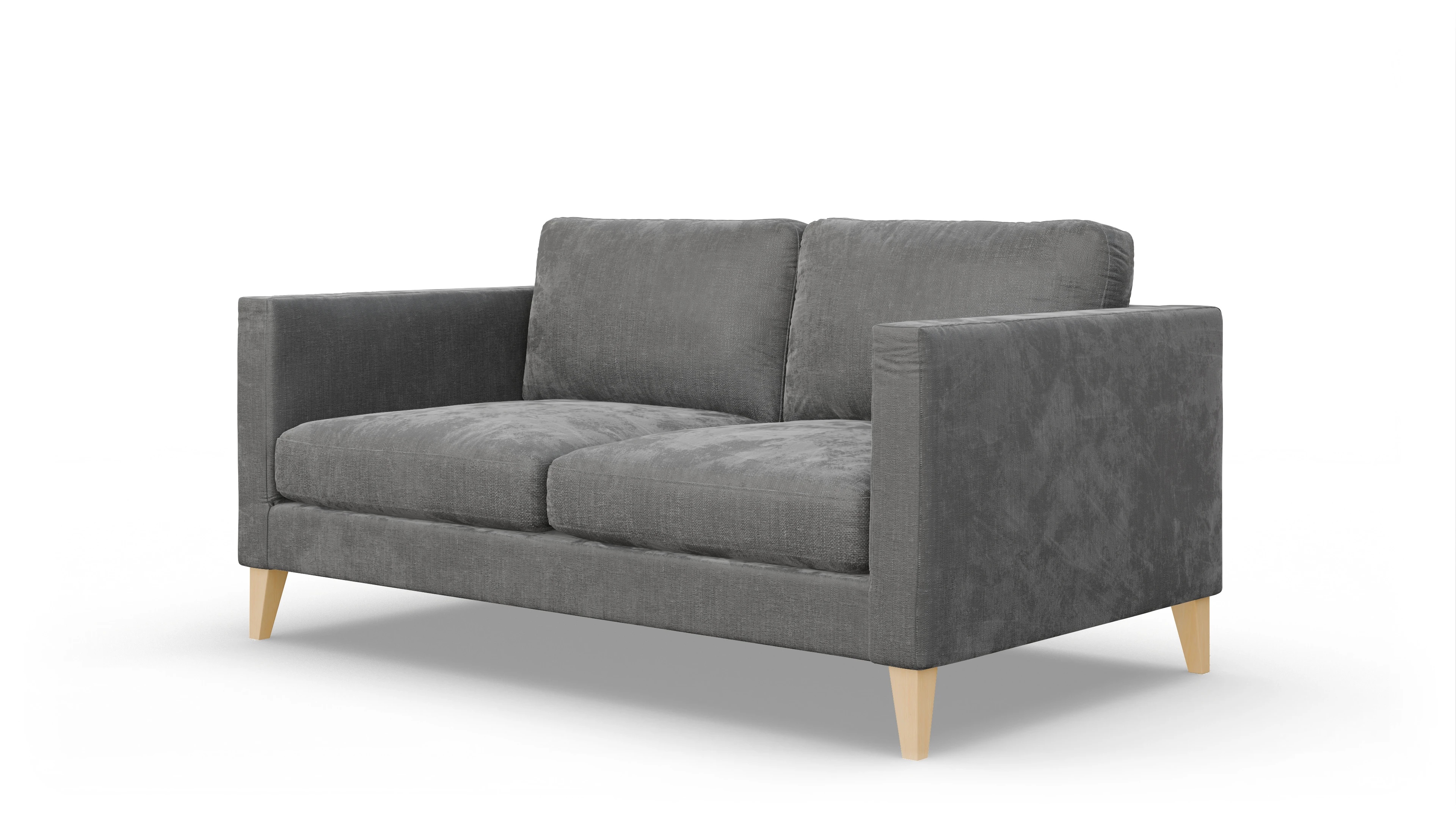 Montes Stoffsofa Ansicht des Produktes Montes 2,5-Sitzer in Stoff grau