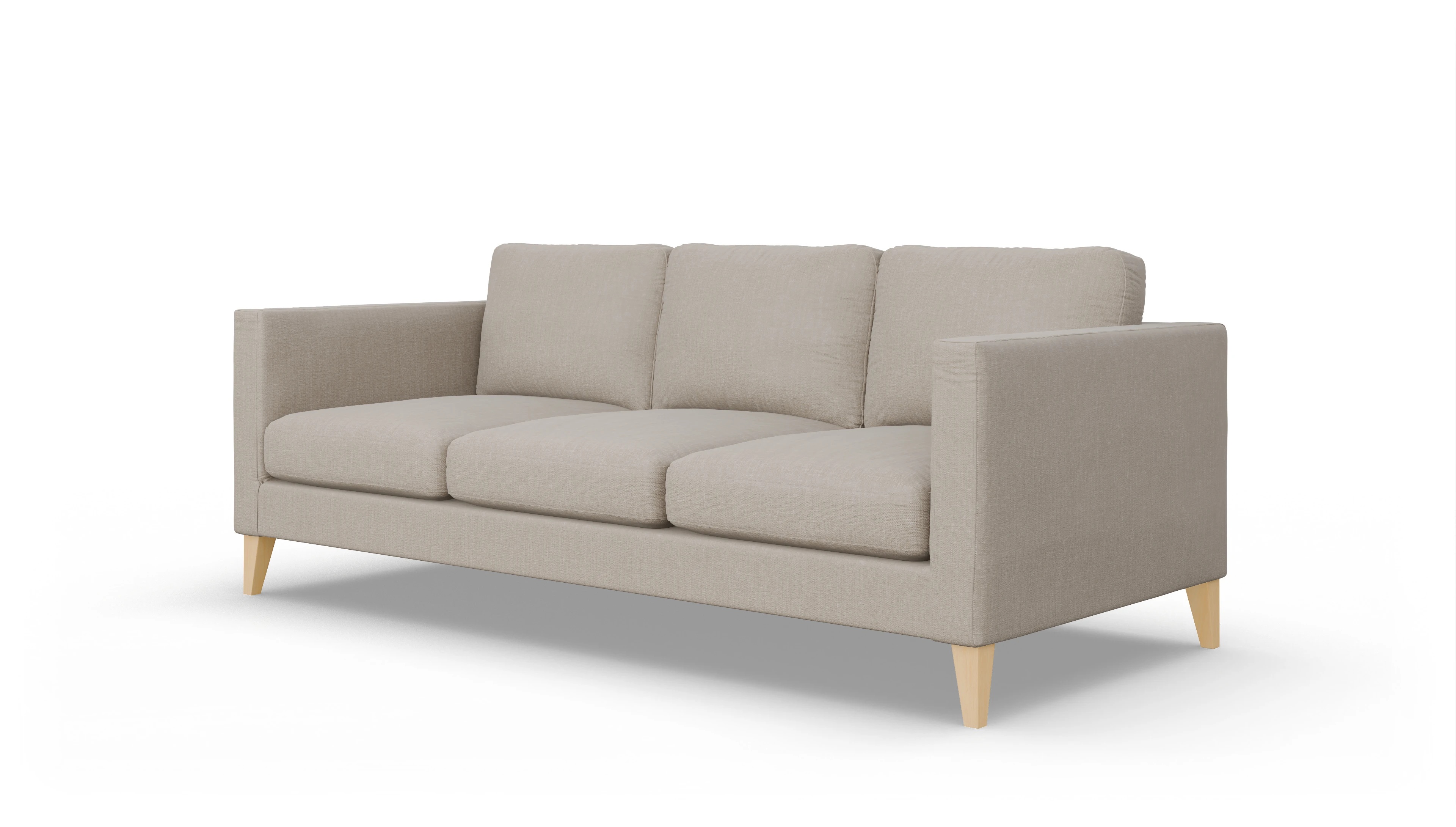 Montes Stoffsofa Ansicht des Produktes Montes 4-Sitzer in Stoff braun