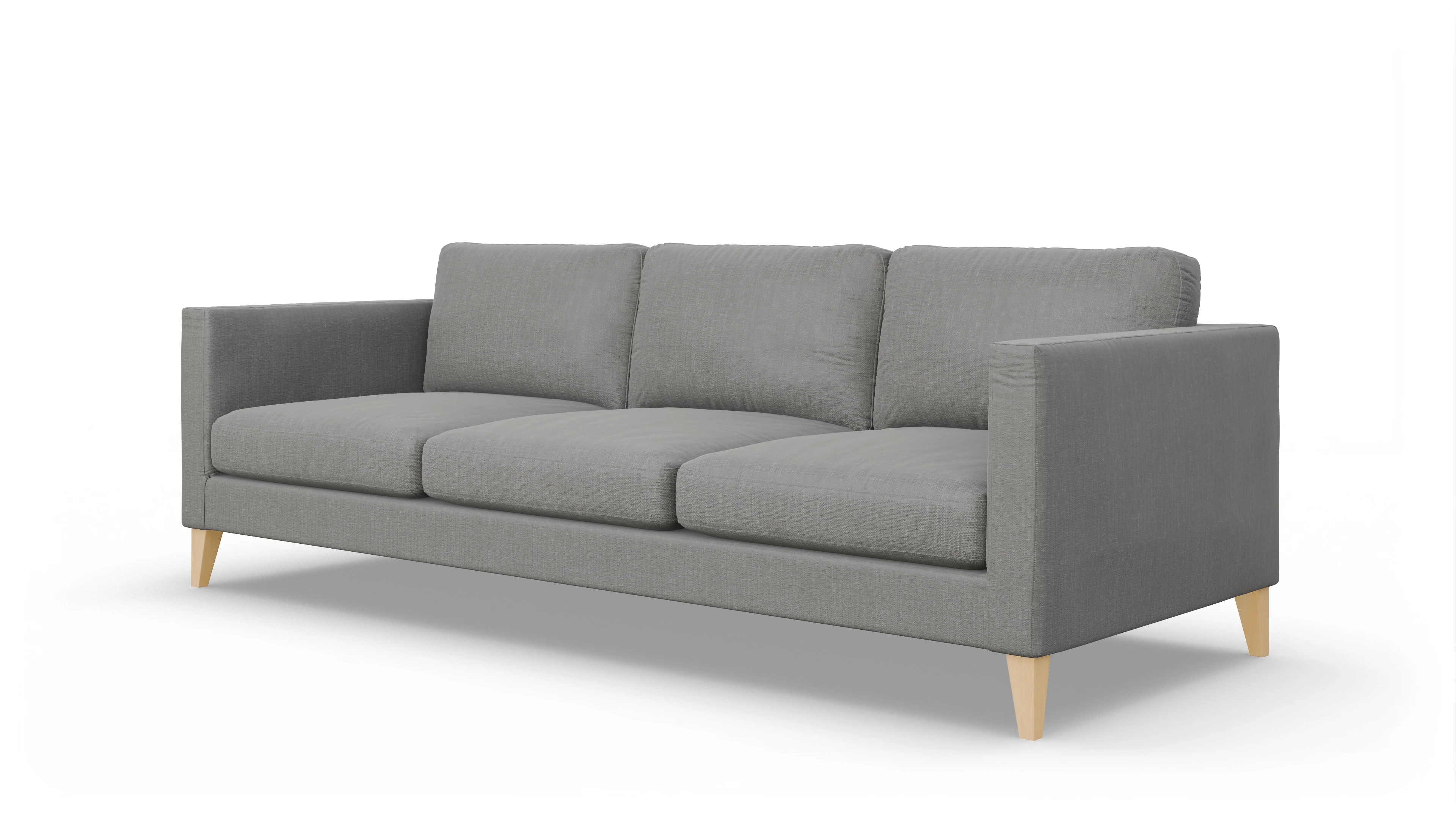 Montes Stoffsofa Ansicht des Produktes Montes 4,5-Sitzer in Stoff grau