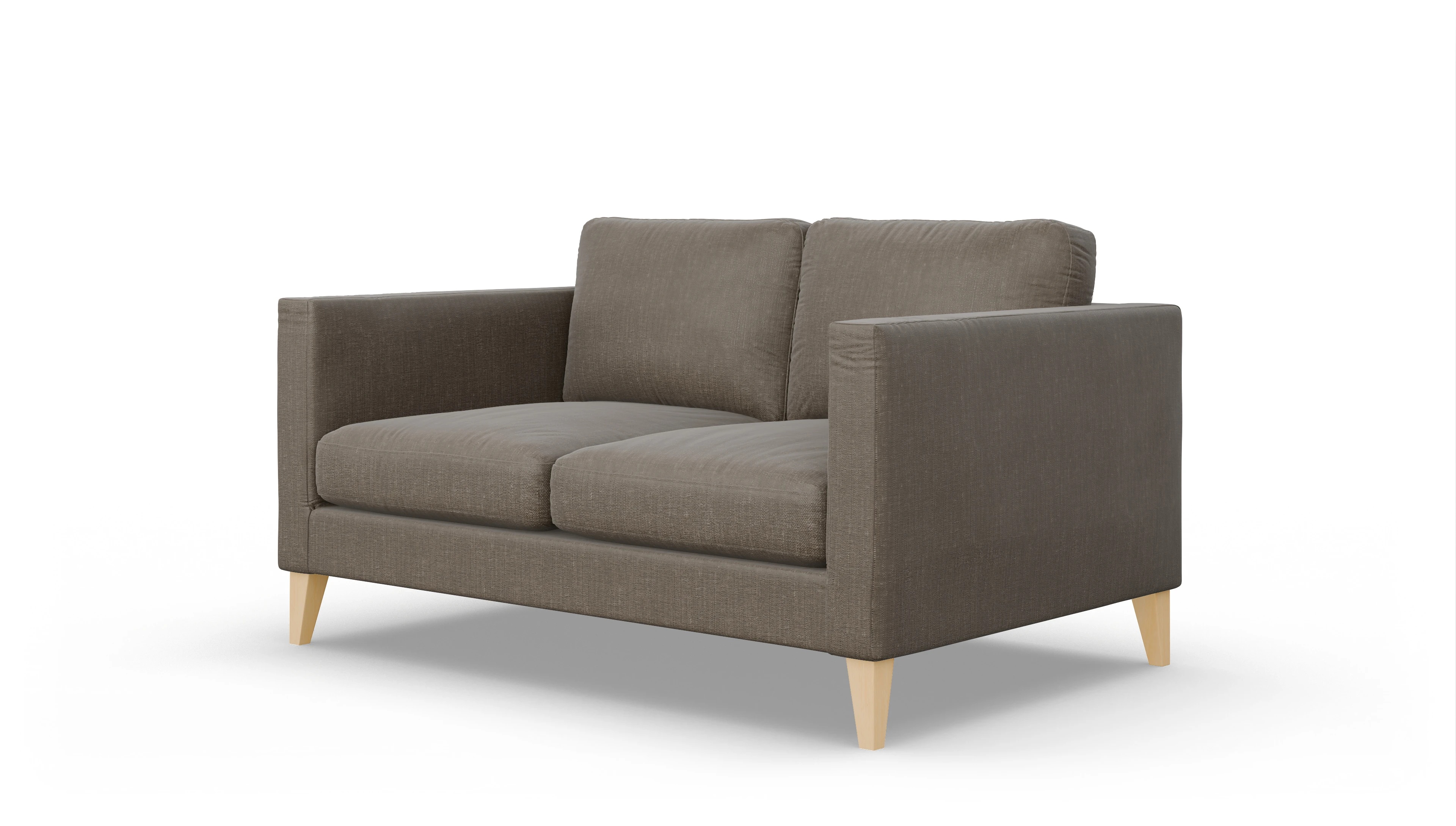 Montes Stoffsofa Ansicht des Produktes Montes 2-Sitzer in Stoff braun