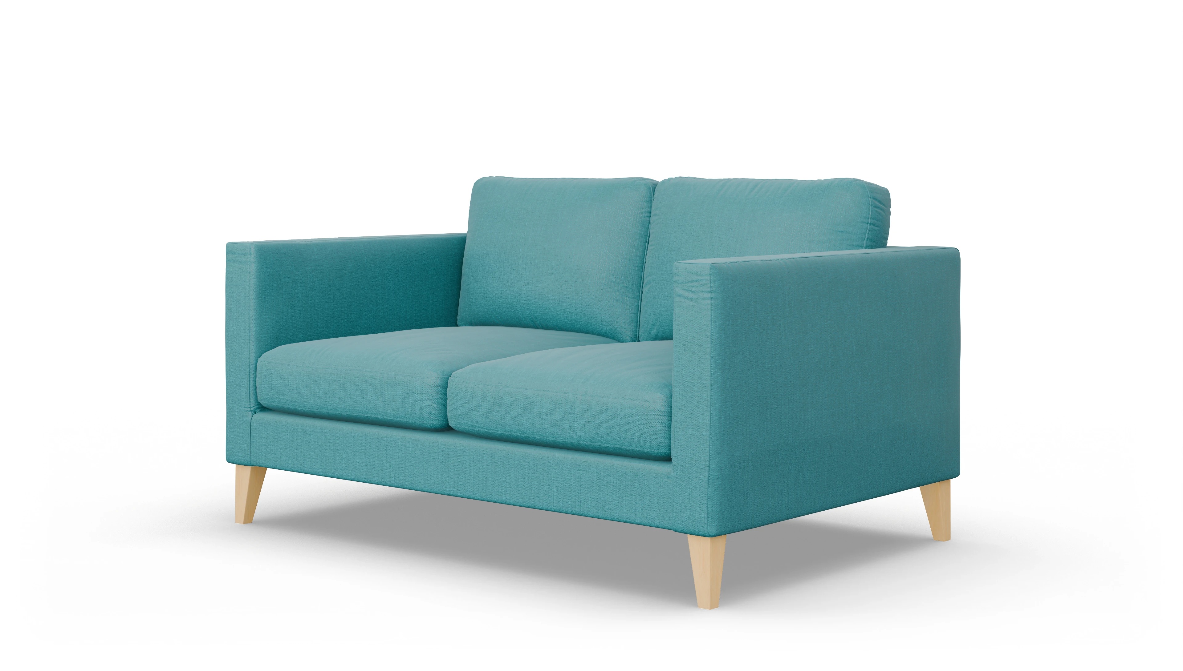 Montes Stoffsofa Ansicht des Produktes Montes 2-Sitzer in Stoff blau