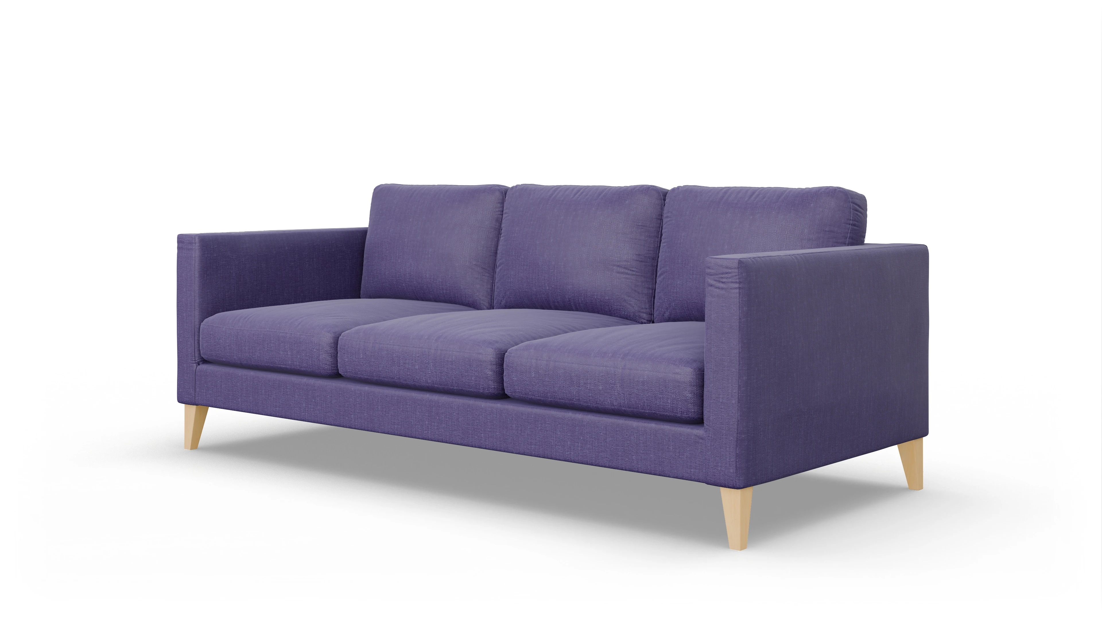 Montes Stoffsofa Ansicht des Produktes Montes 4-Sitzer in Stoff blau
