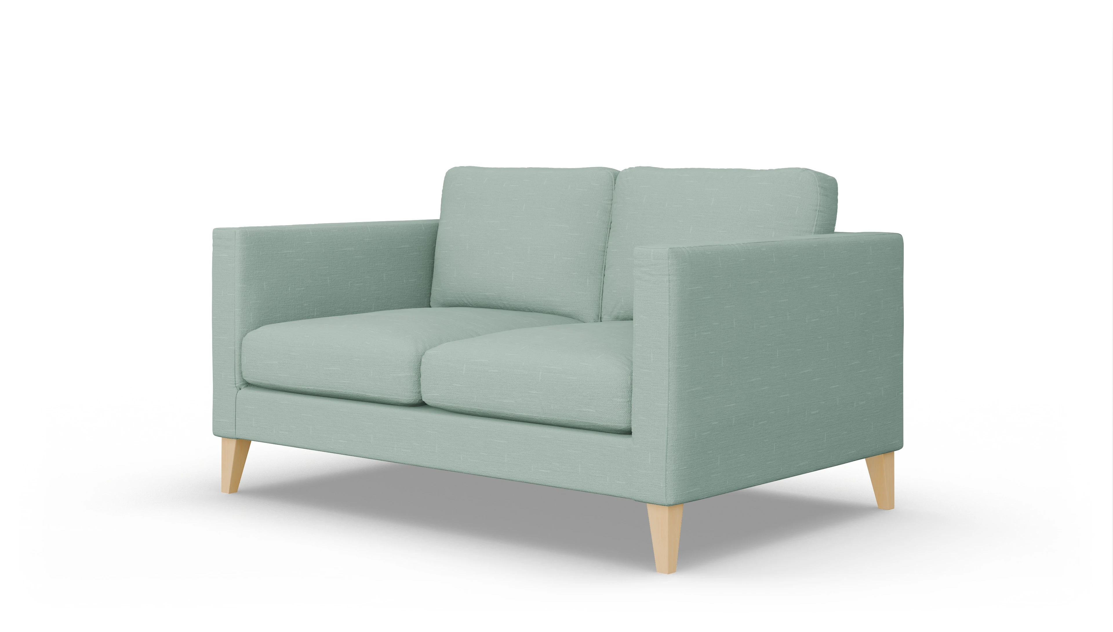 Montes Stoffsofa Ansicht des Produktes Montes 2-Sitzer in Stoff grün
