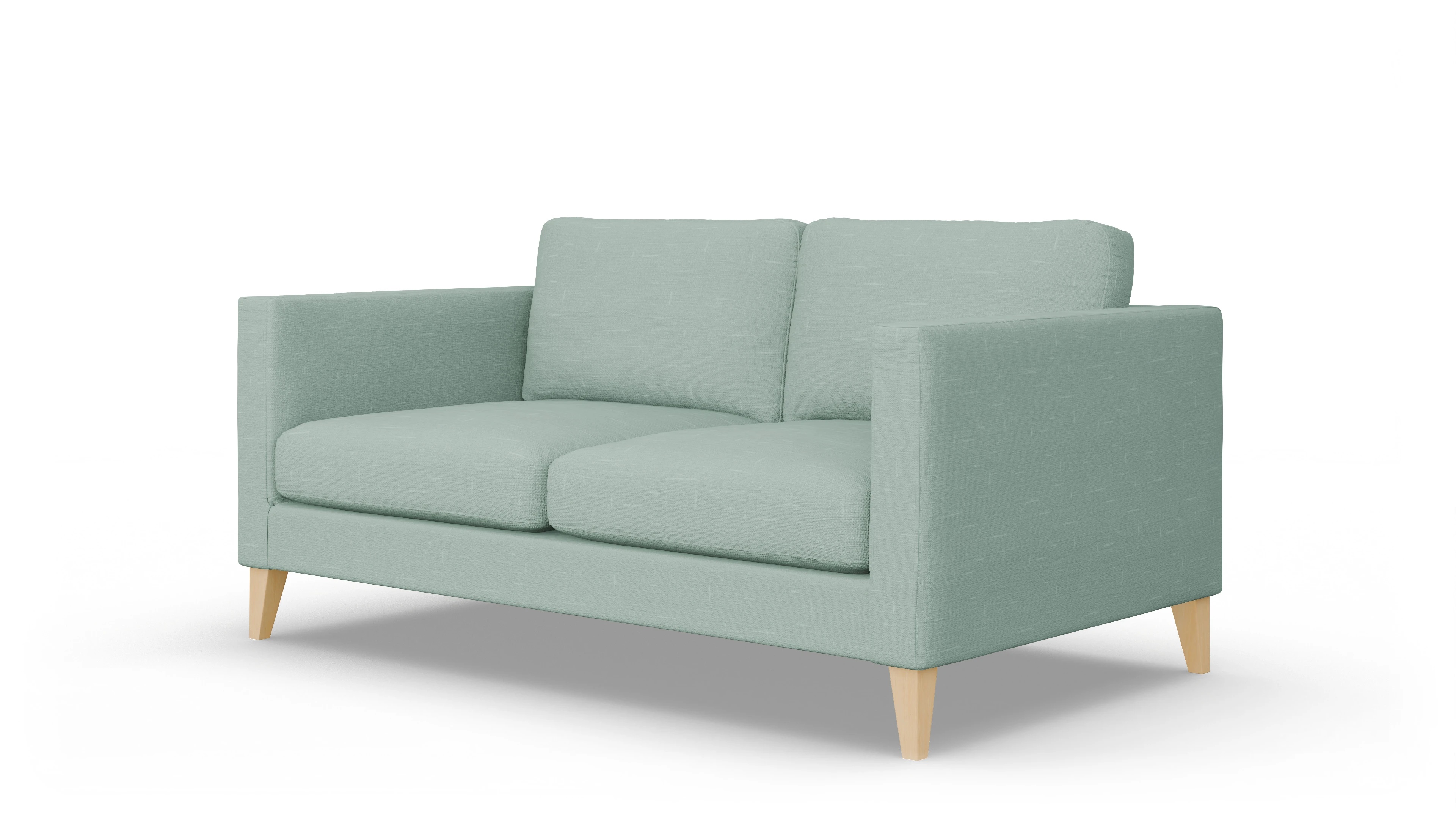 Montes Stoffsofa Ansicht des Produktes Montes 2,5-Sitzer in Stoff grün
