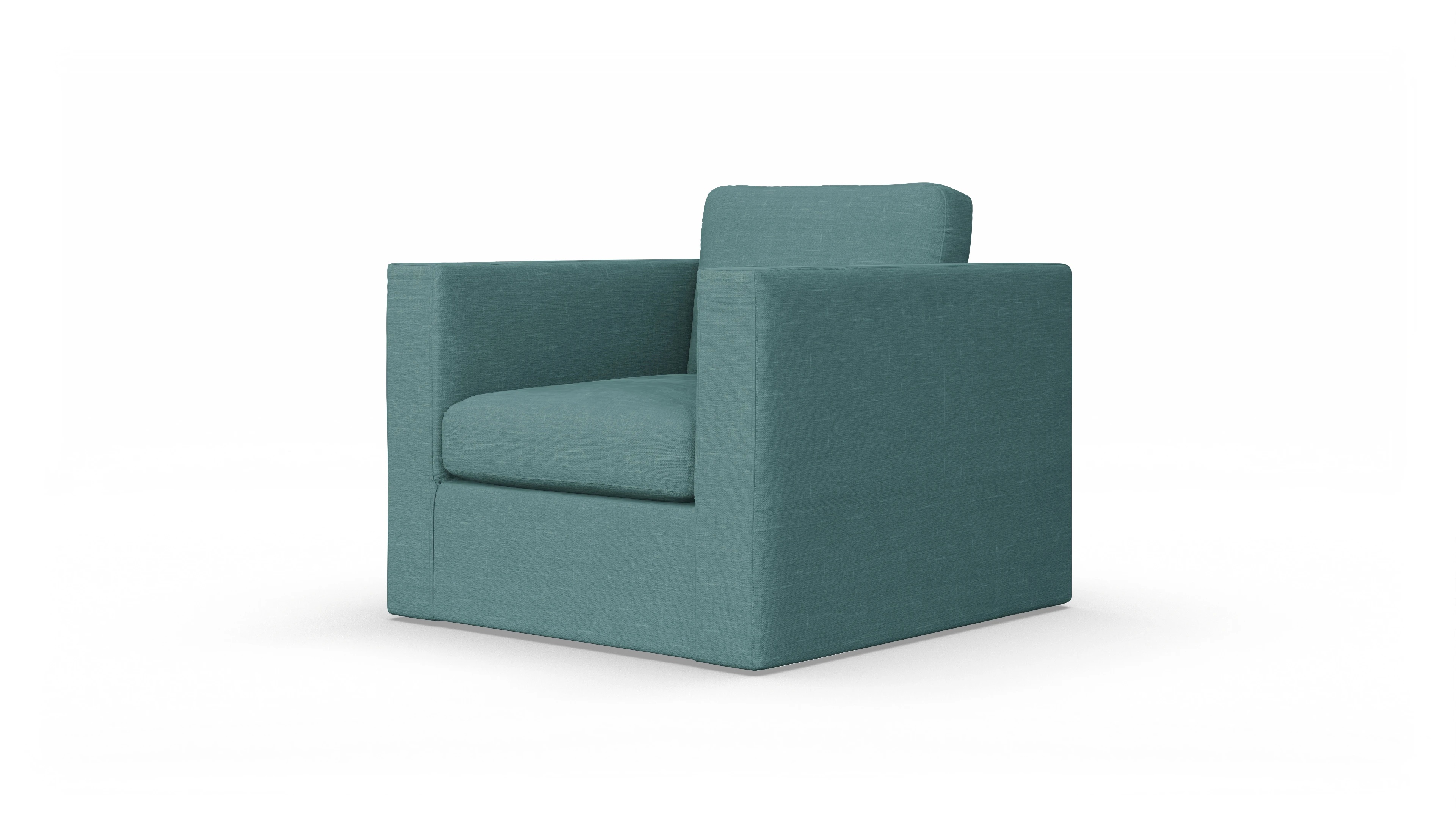 Ansicht des Produktes Santiago Sessel in Stoff grün