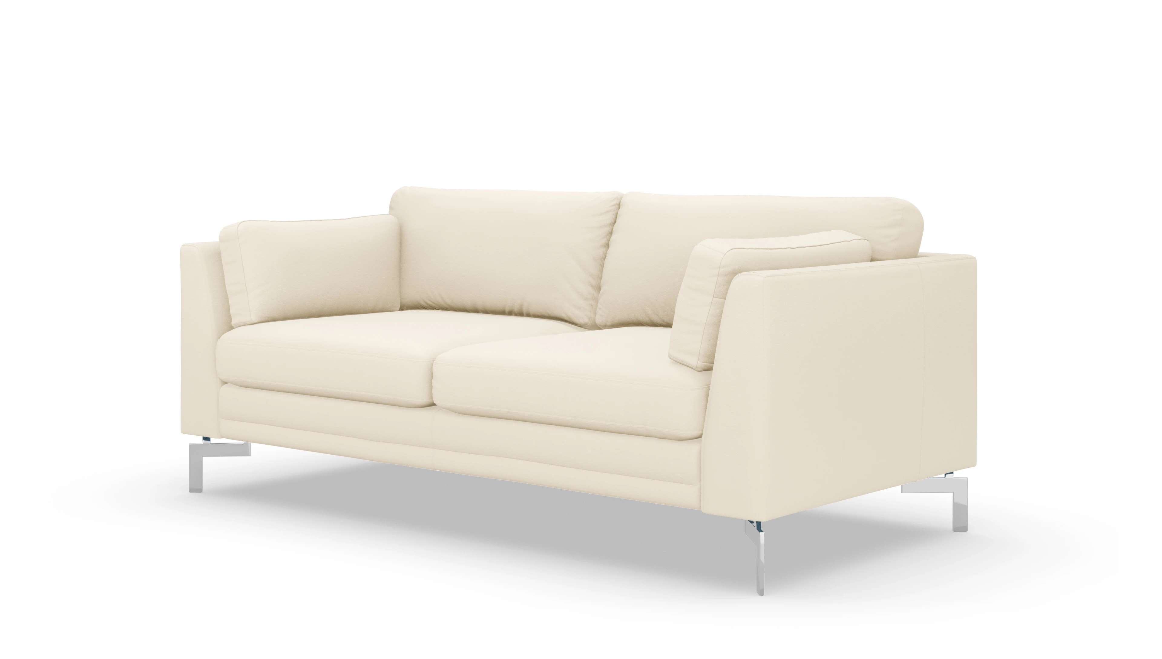 Lexington Ledersofa Ansicht des Produktes Lexington 2,5-Sitzer in Leder weiß