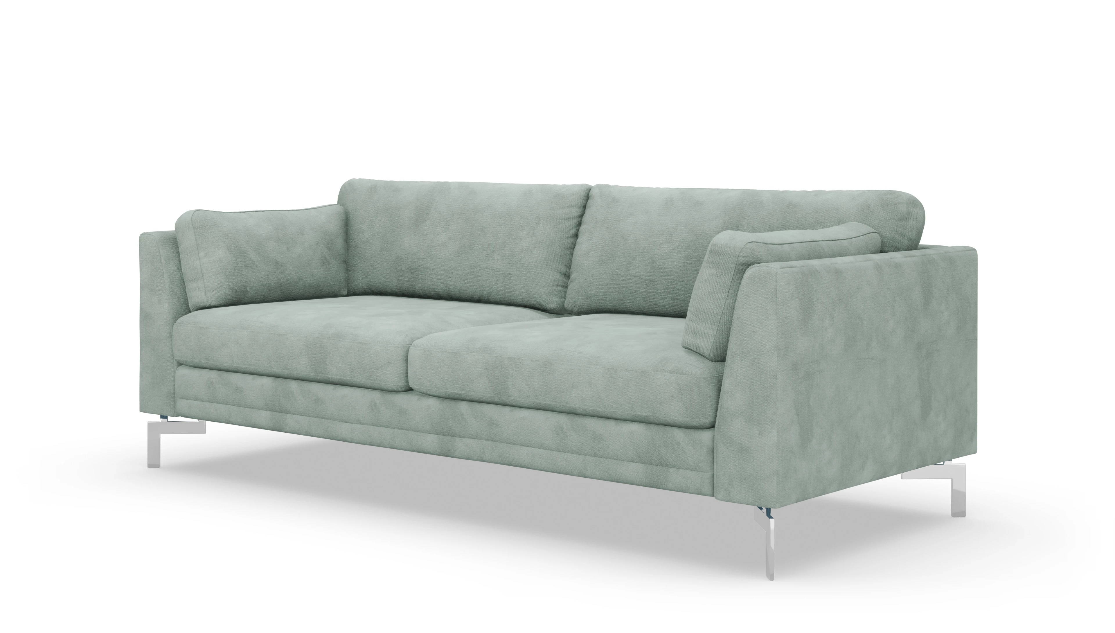 Lexington Stoffsofa Ansicht des Produktes Lexington 3-Sitzer in Samt blau