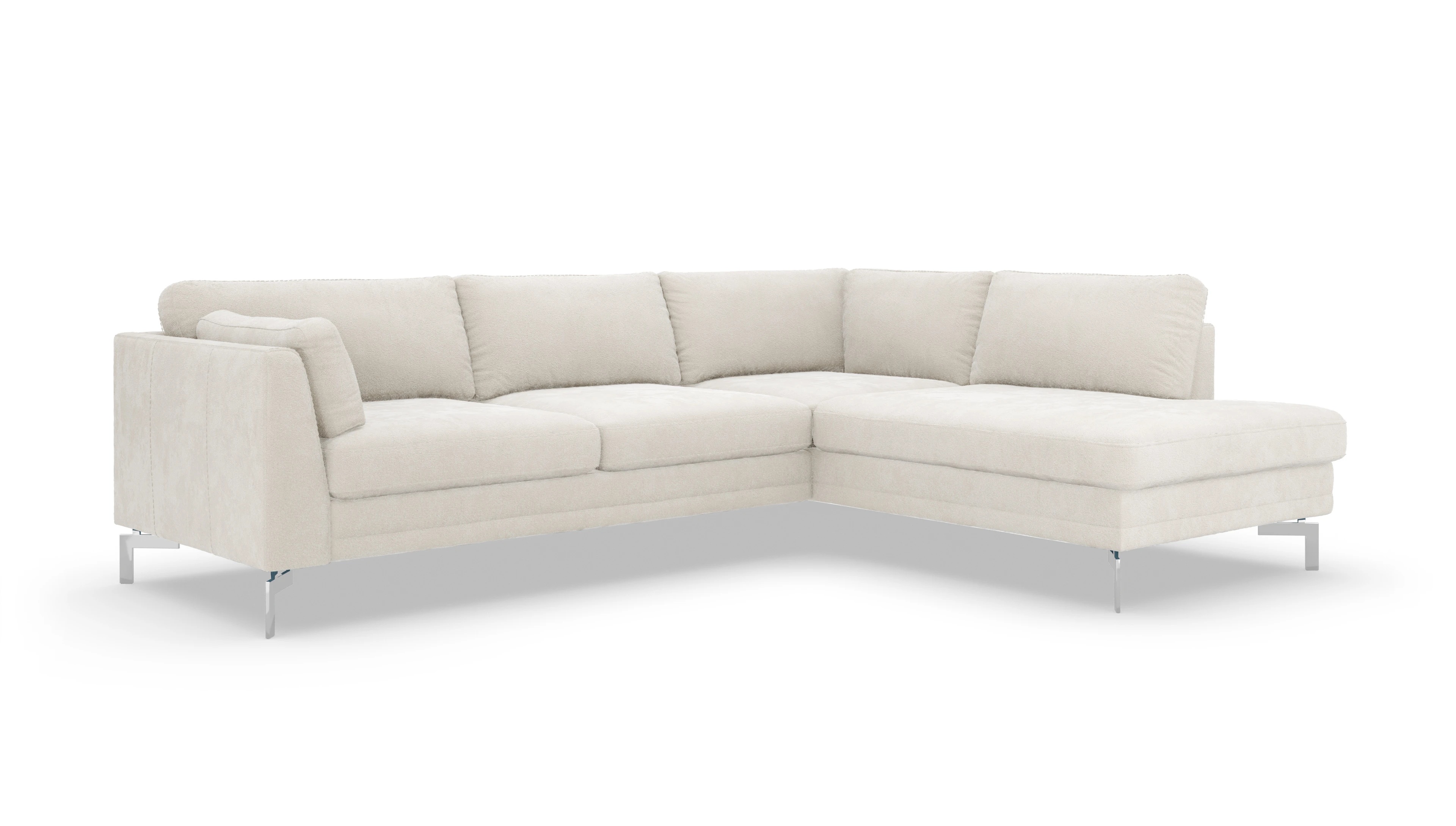 Ansicht des Produktes Lexington Sofa mit Rec rechts in Stoff weiß