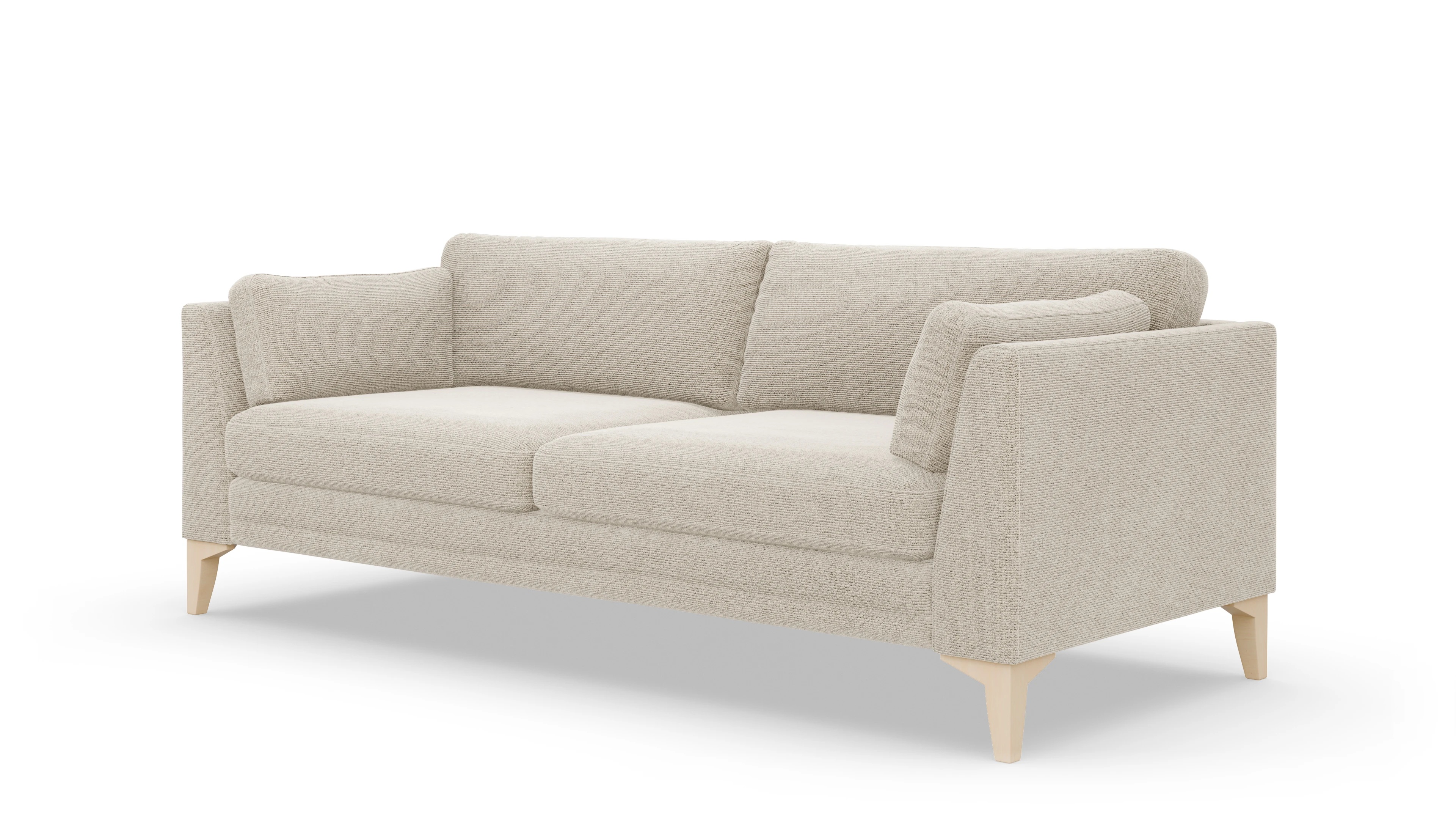 Village Stoffsofa Ansicht des Produktes Village 3-Sitzer in Stoff beige