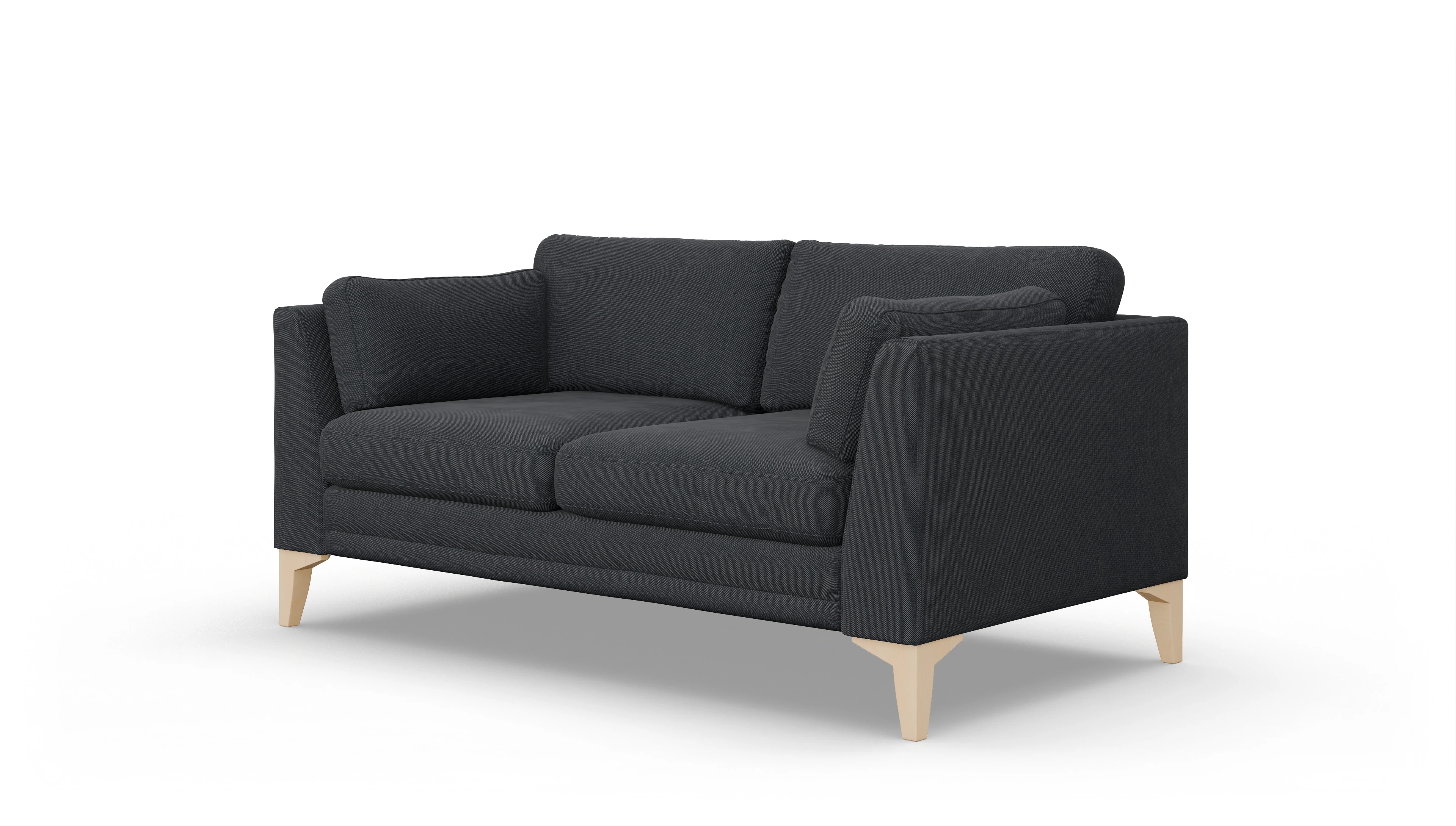 Ansicht des Produktes Village 2-Sitzer in Stoff blau