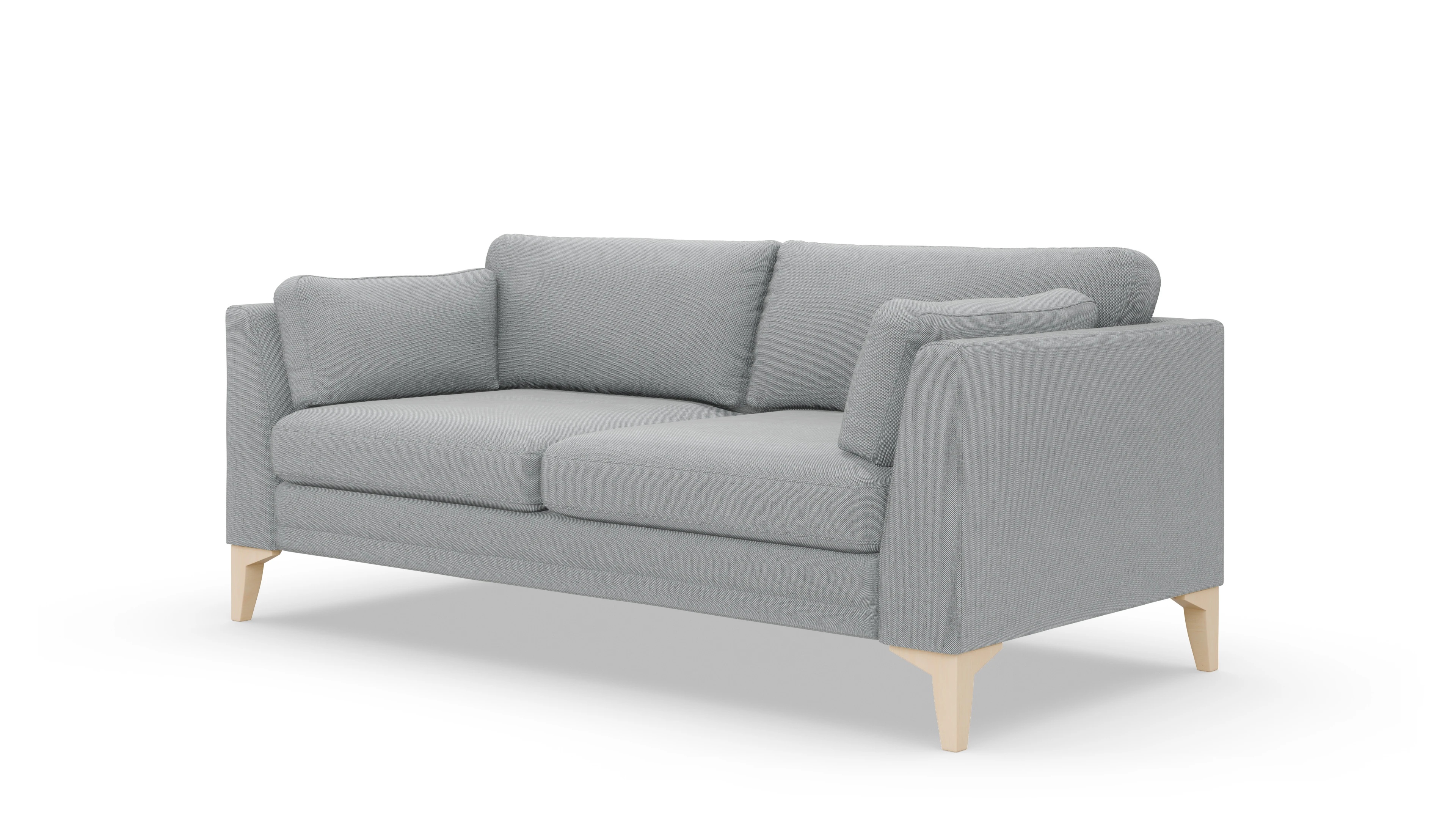 Village Stoffsofa Ansicht des Produktes Village 2,5-Sitzer in Stoff grau