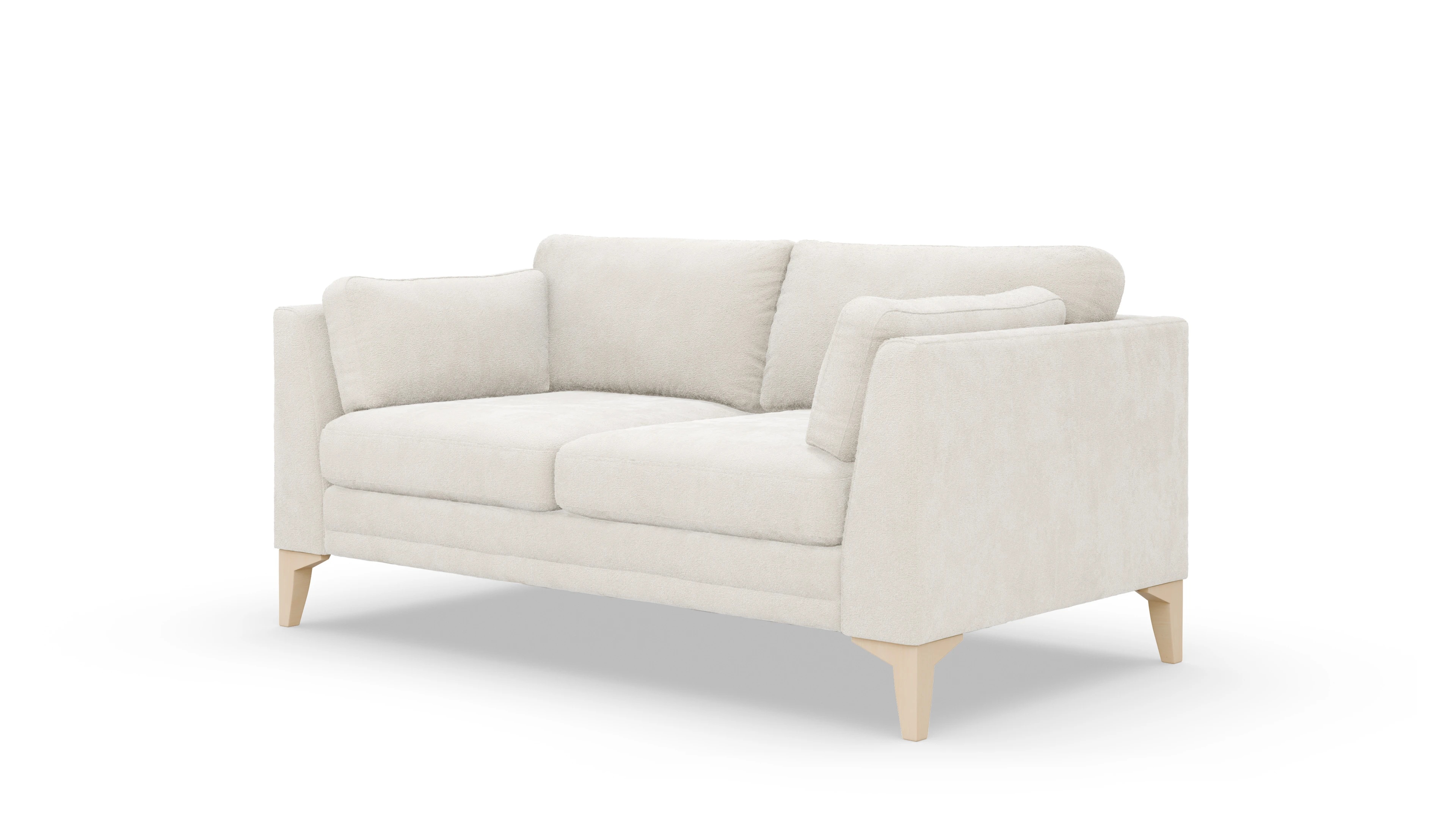 Village Stoffsofa Ansicht des Produktes Village 2-Sitzer in Stoff weiß