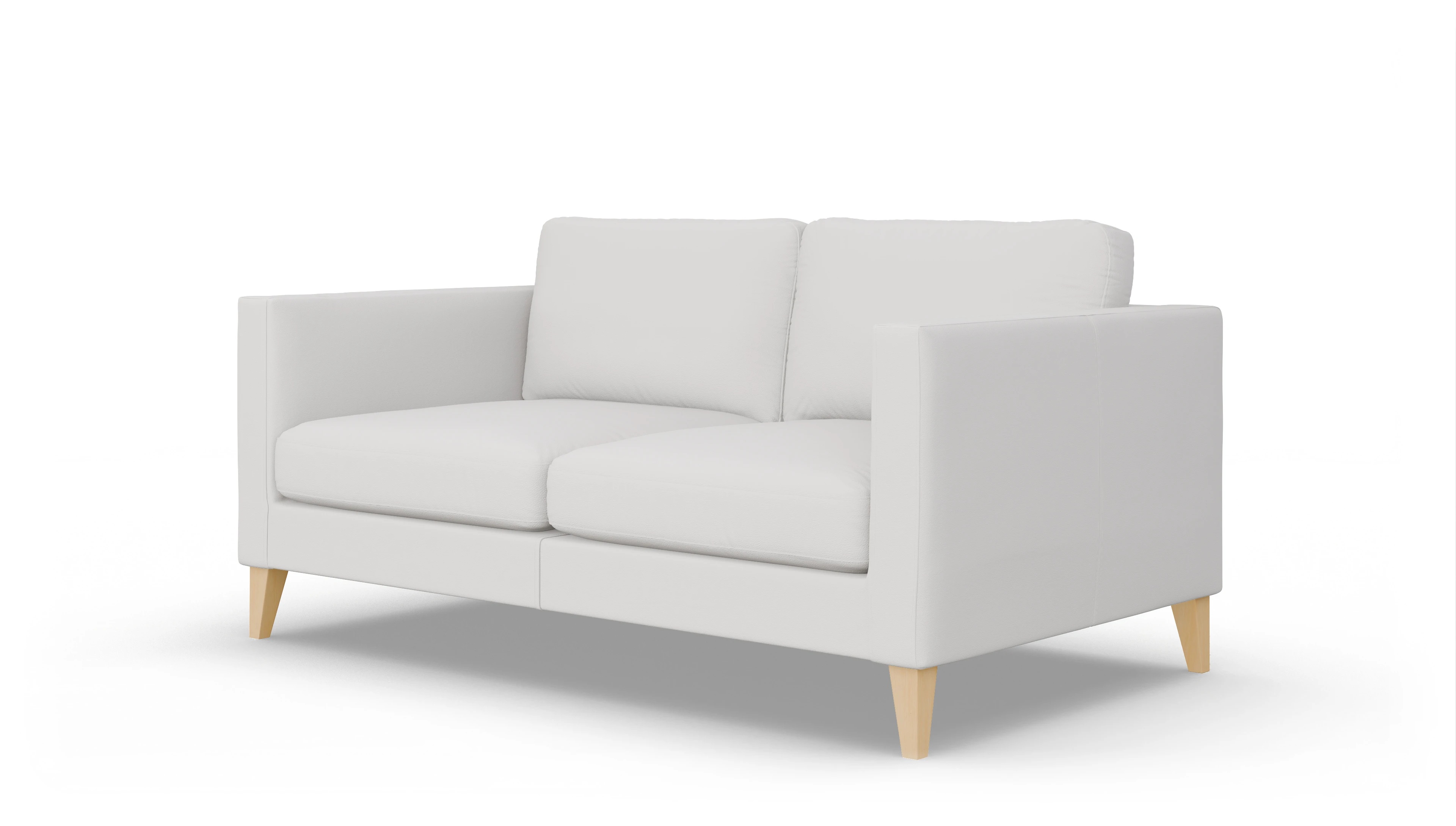 Ansicht des Produktes Montes 2,5-Sitzer in Leder weiß