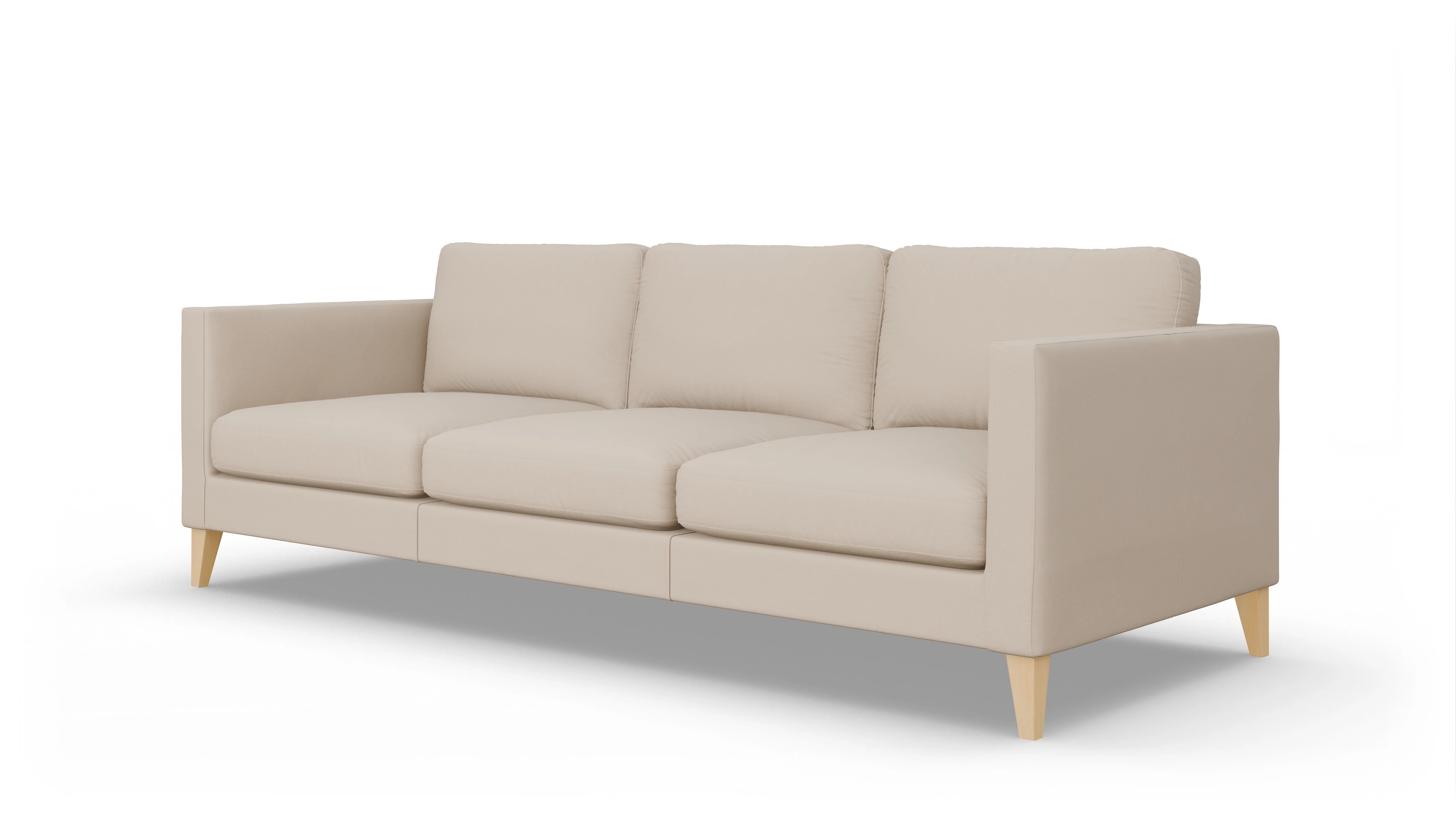 Ansicht des Produktes Montes 4,5-Sitzer in Leder beige