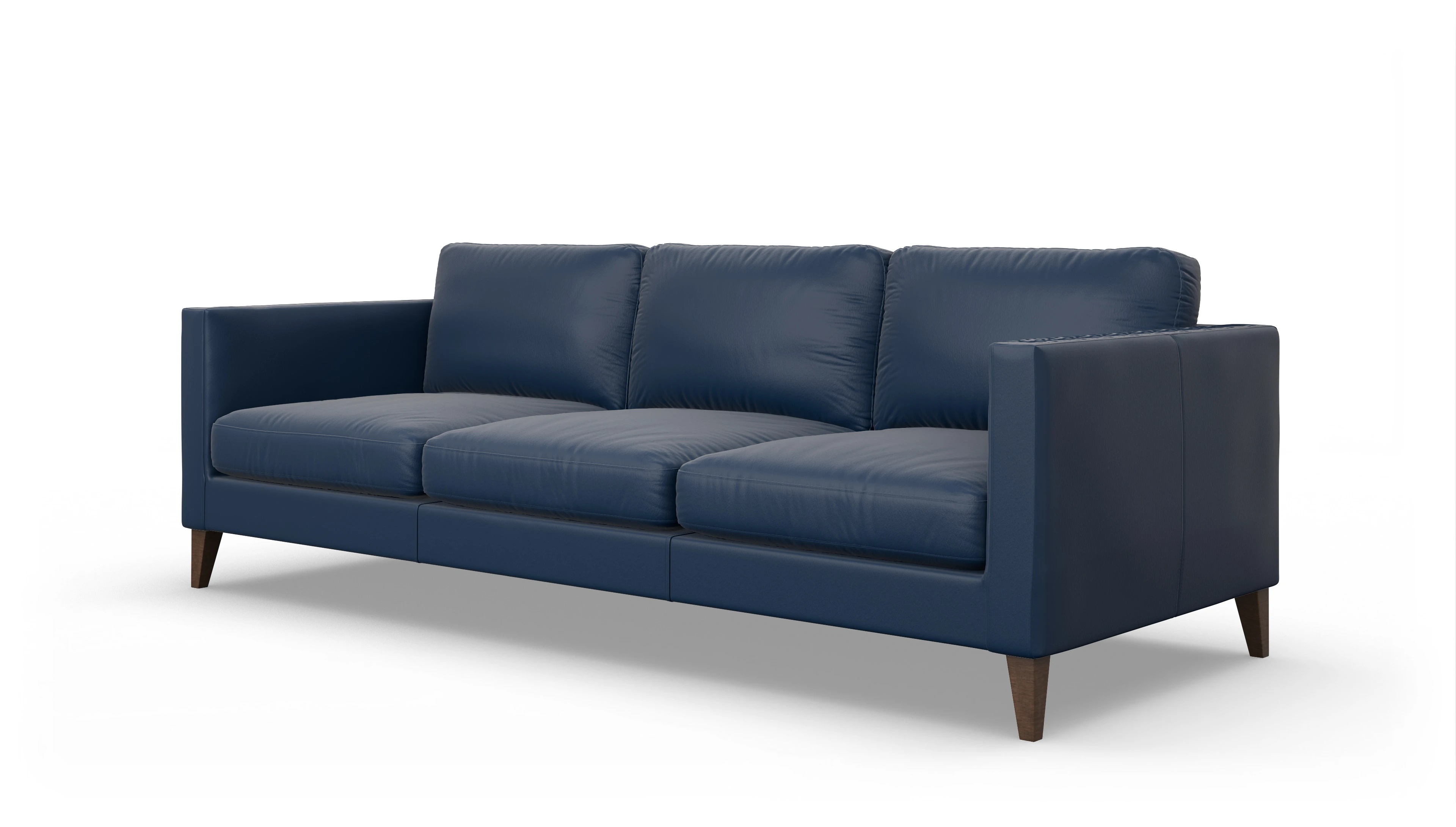 Ansicht des Produktes Montes 4,5-Sitzer in Leder blau