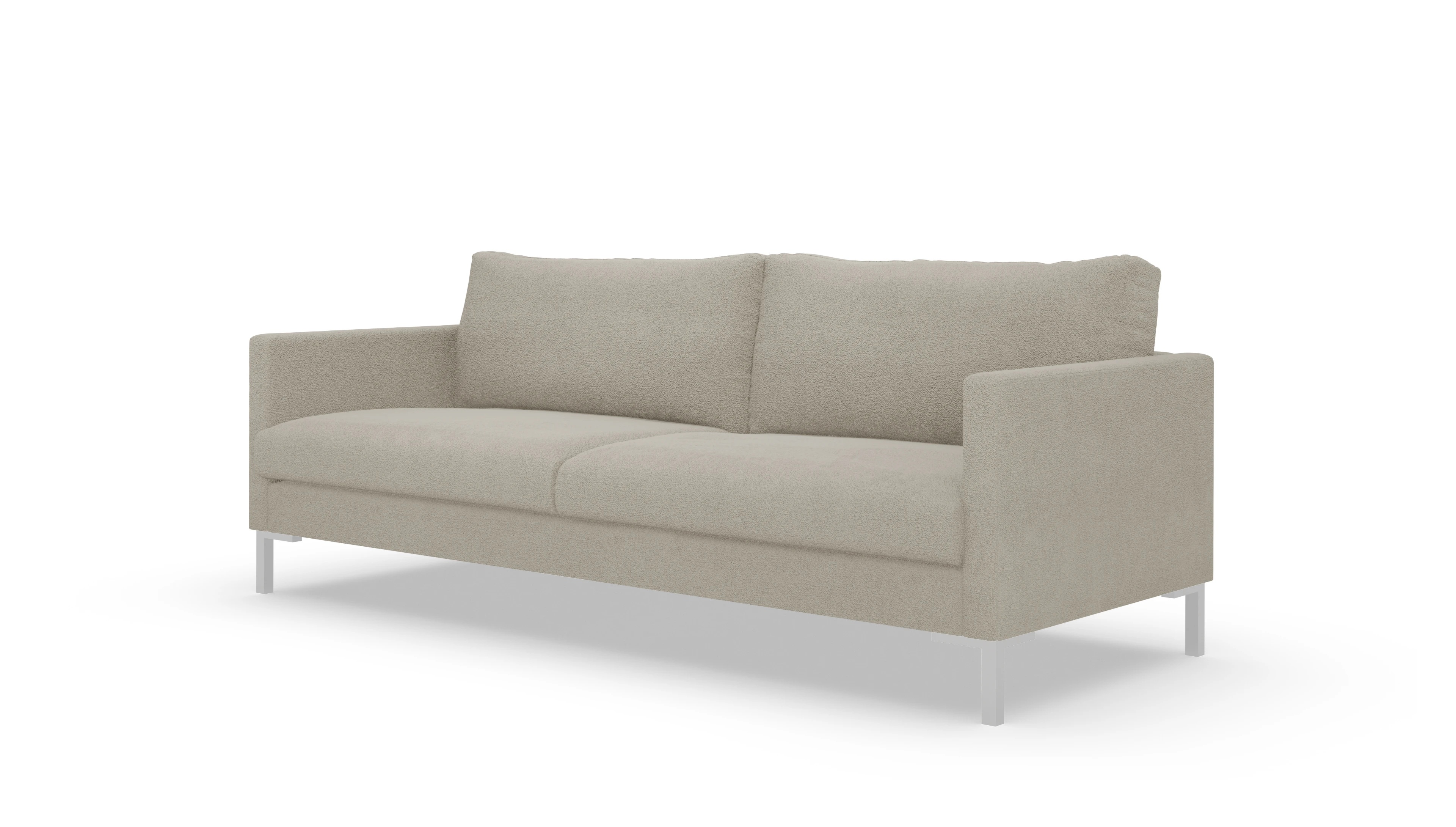 Jacobsen Stoffsofa Ansicht des Produktes Jacobsen 3-Sitzer in Stoff beige