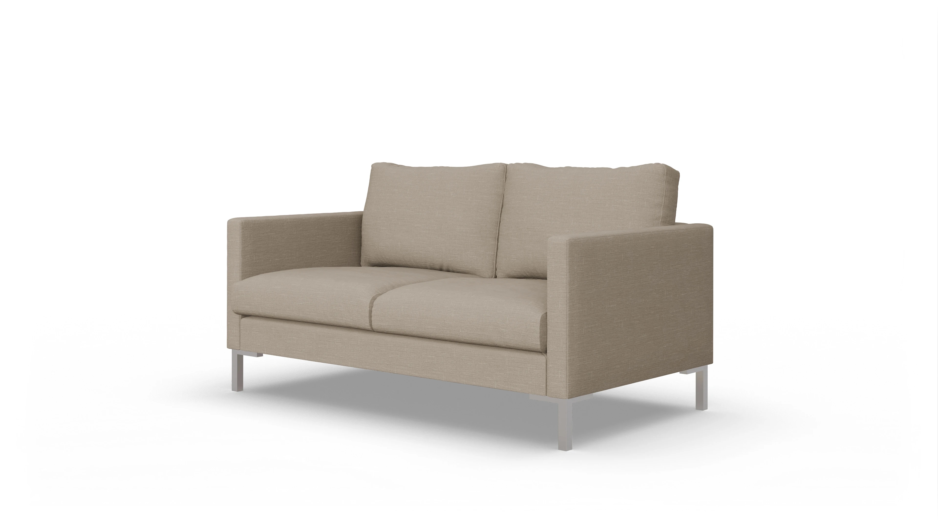 Ansicht des Produktes Jacobsen 2-Sitzer in Stoff beige