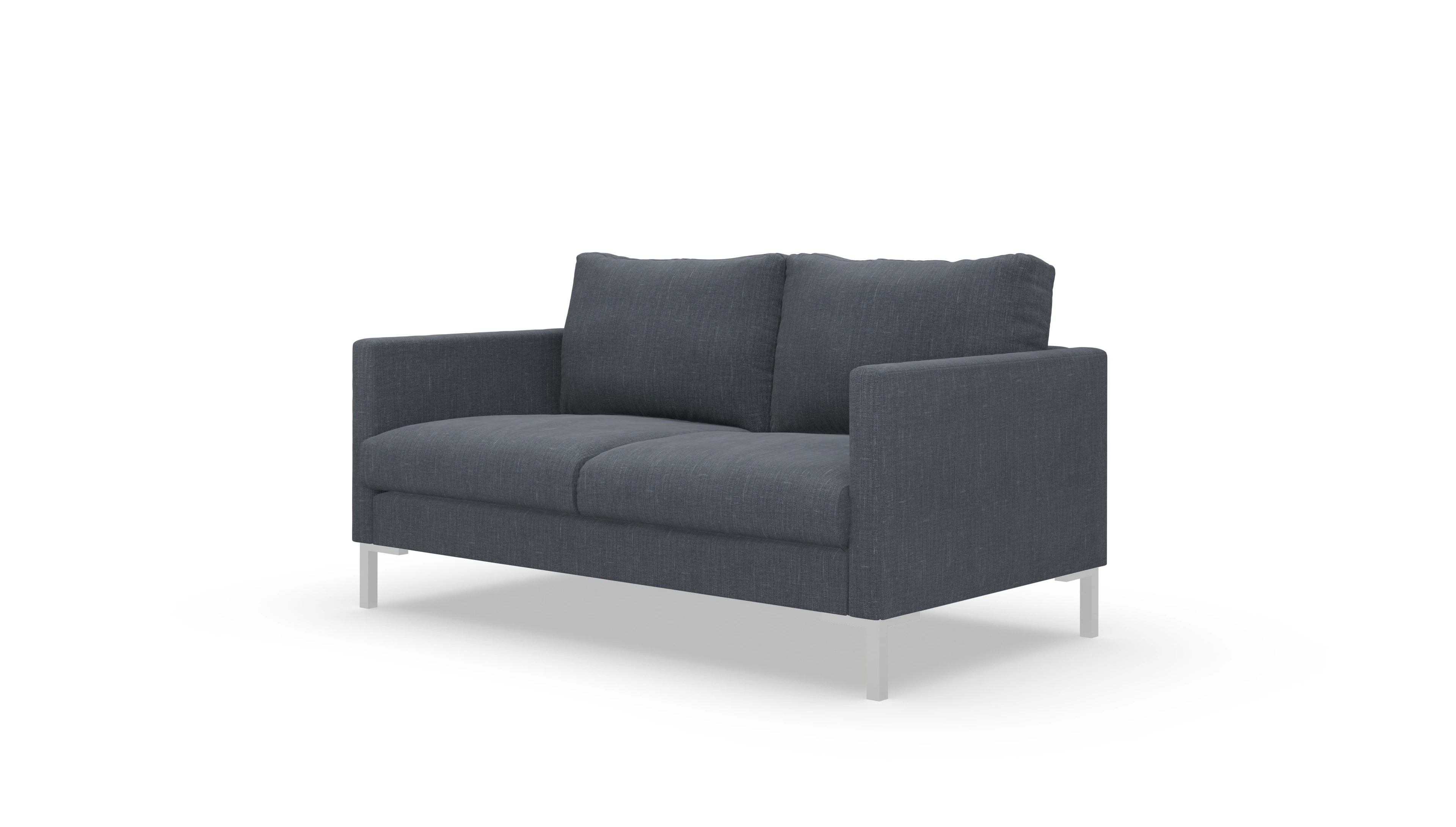 Jacobsen Stoffsofa Ansicht des Produktes Jacobsen 2-Sitzer in Stoff blau