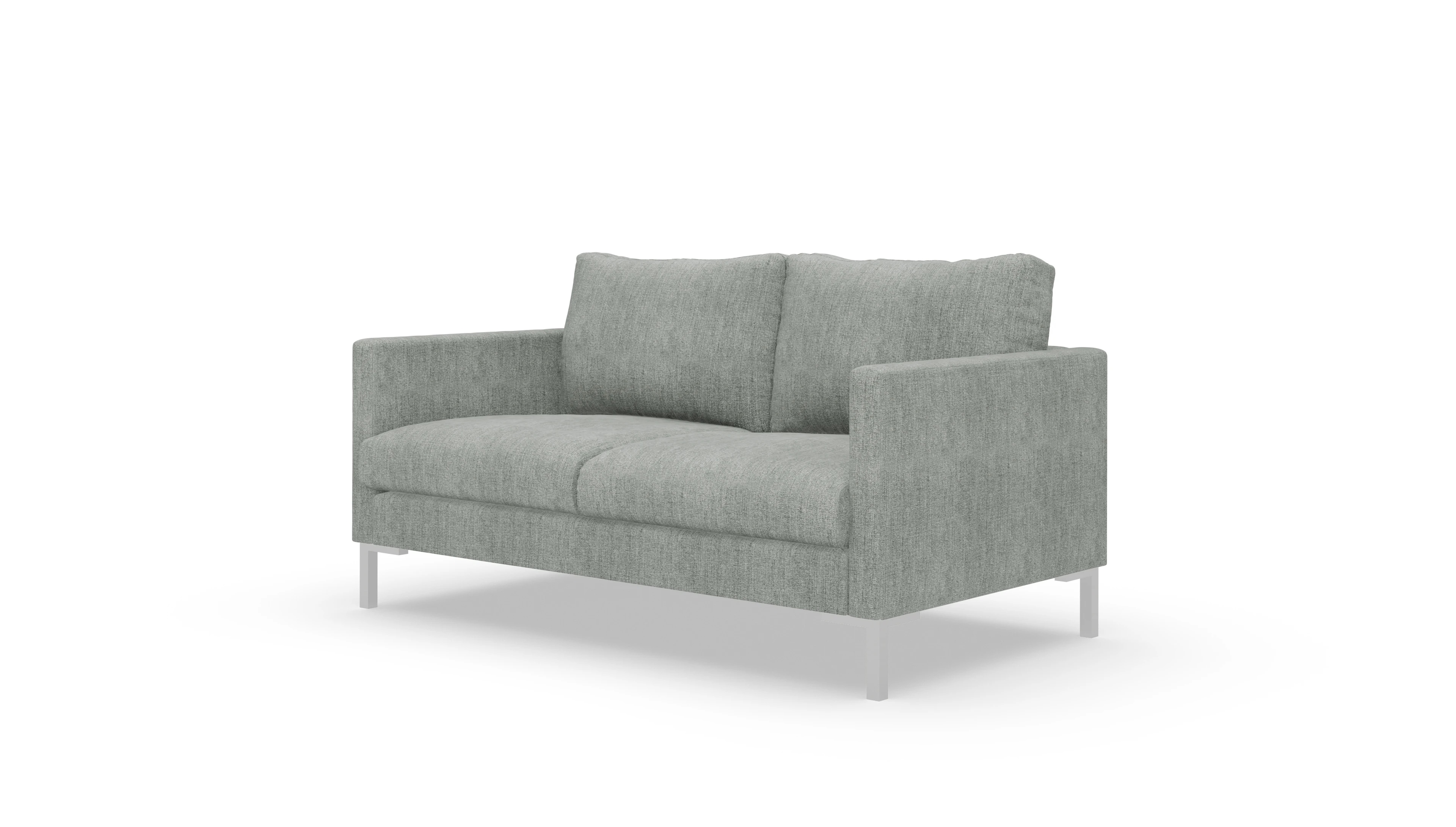 Jacobsen Stoffsofa Ansicht des Produktes Jacobsen 2-Sitzer in Stoff grau