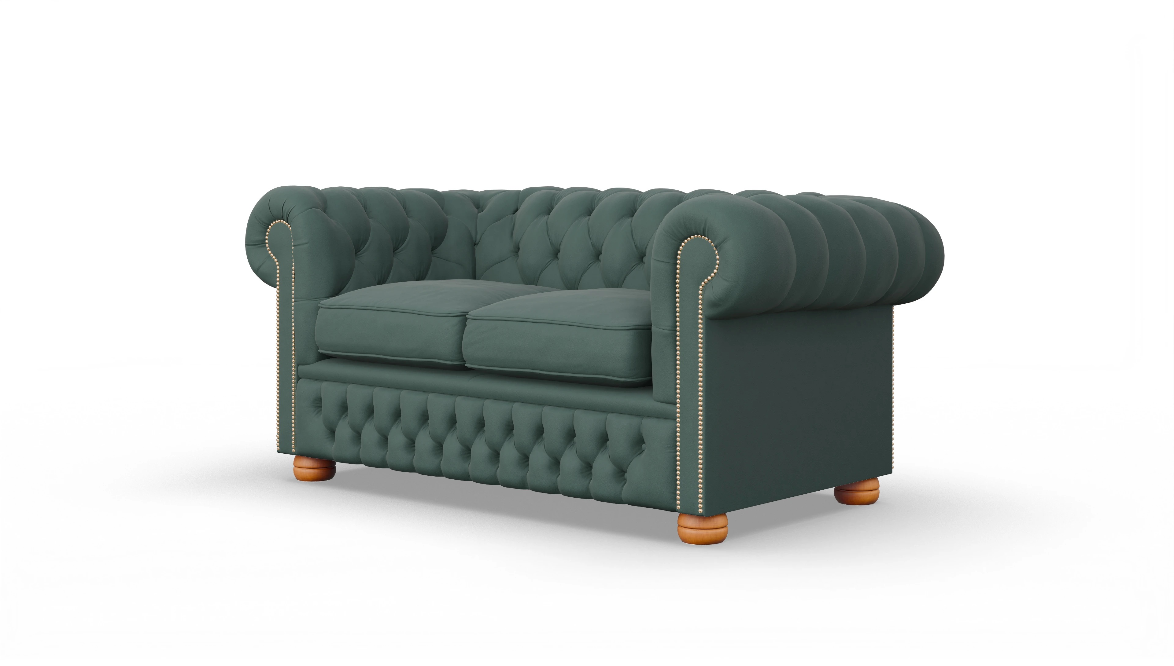 Ansicht des Produktes Oxford 2-Sitzer in Leder grün